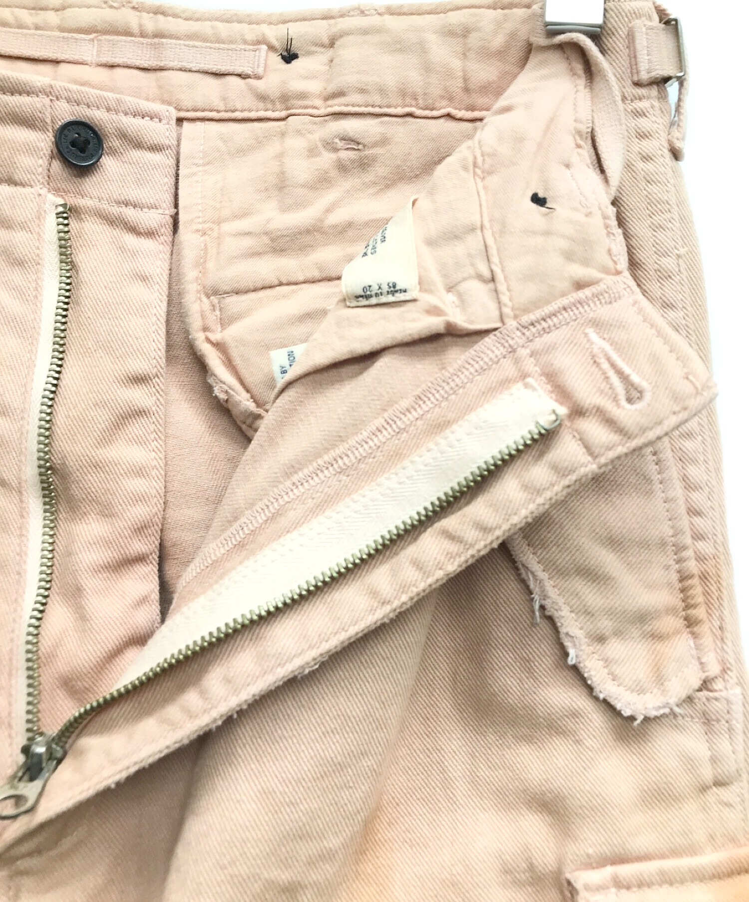 中古・古着通販】DAIRIKU (ダイリク) Wide Cargo Pants/ワイドカーゴパンツ ピンク サイズ:S｜ブランド・古着通販  トレファク公式【TREFAC FASHION】スマホサイト