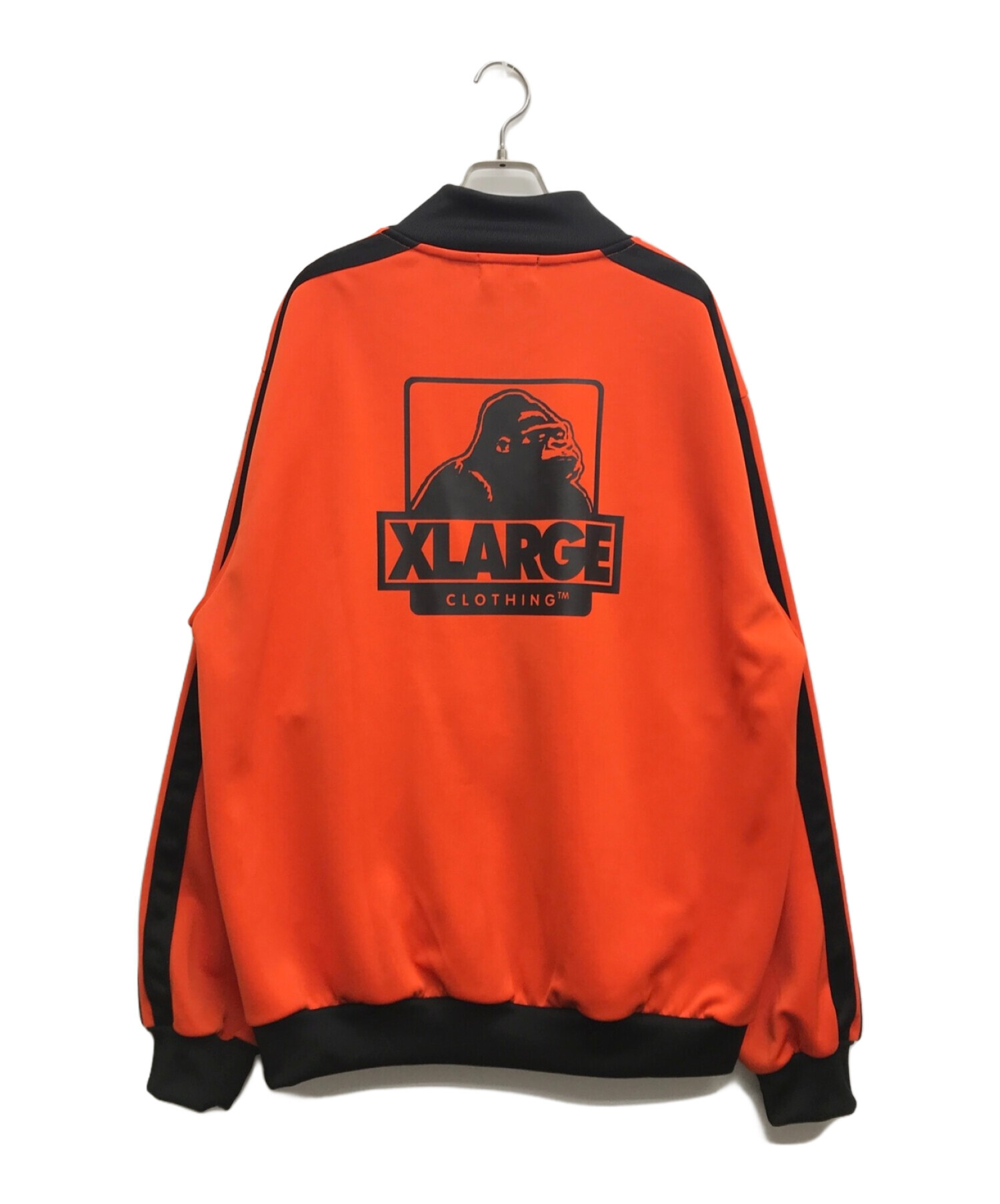 X-LARGE (エクストララージ) OG TRACK JACKET/トラックジャケット オレンジ×ブラック サイズ:XL