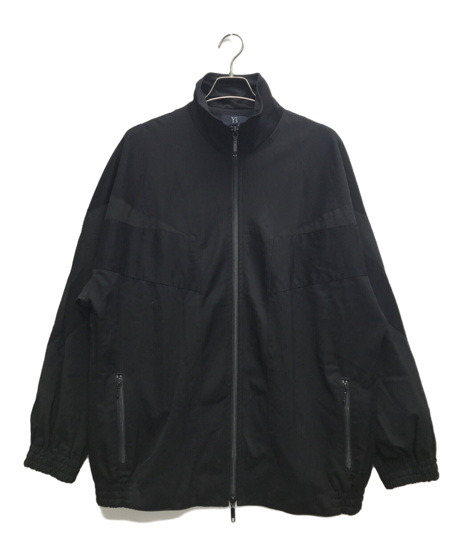 中古・古着通販】Y's (ワイズ) 22SS PANELED ZIP BLOUSON ブラック サイズ:3｜ブランド・古着通販  トレファク公式【TREFAC FASHION】スマホサイト