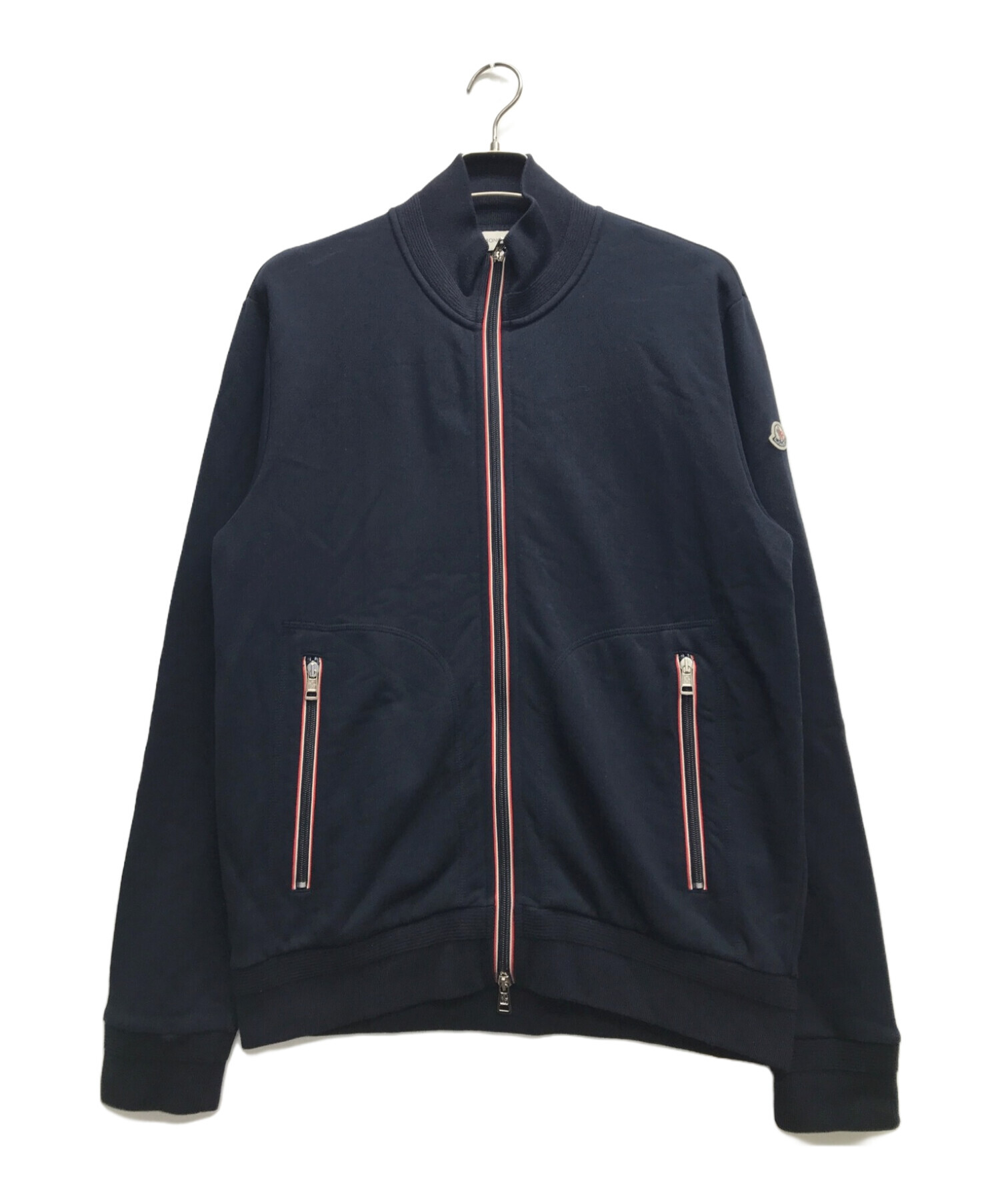 中古・古着通販】MONCLER (モンクレール) スウェットブルゾン ネイビー サイズ:XL｜ブランド・古着通販 トレファク公式【TREFAC  FASHION】スマホサイト