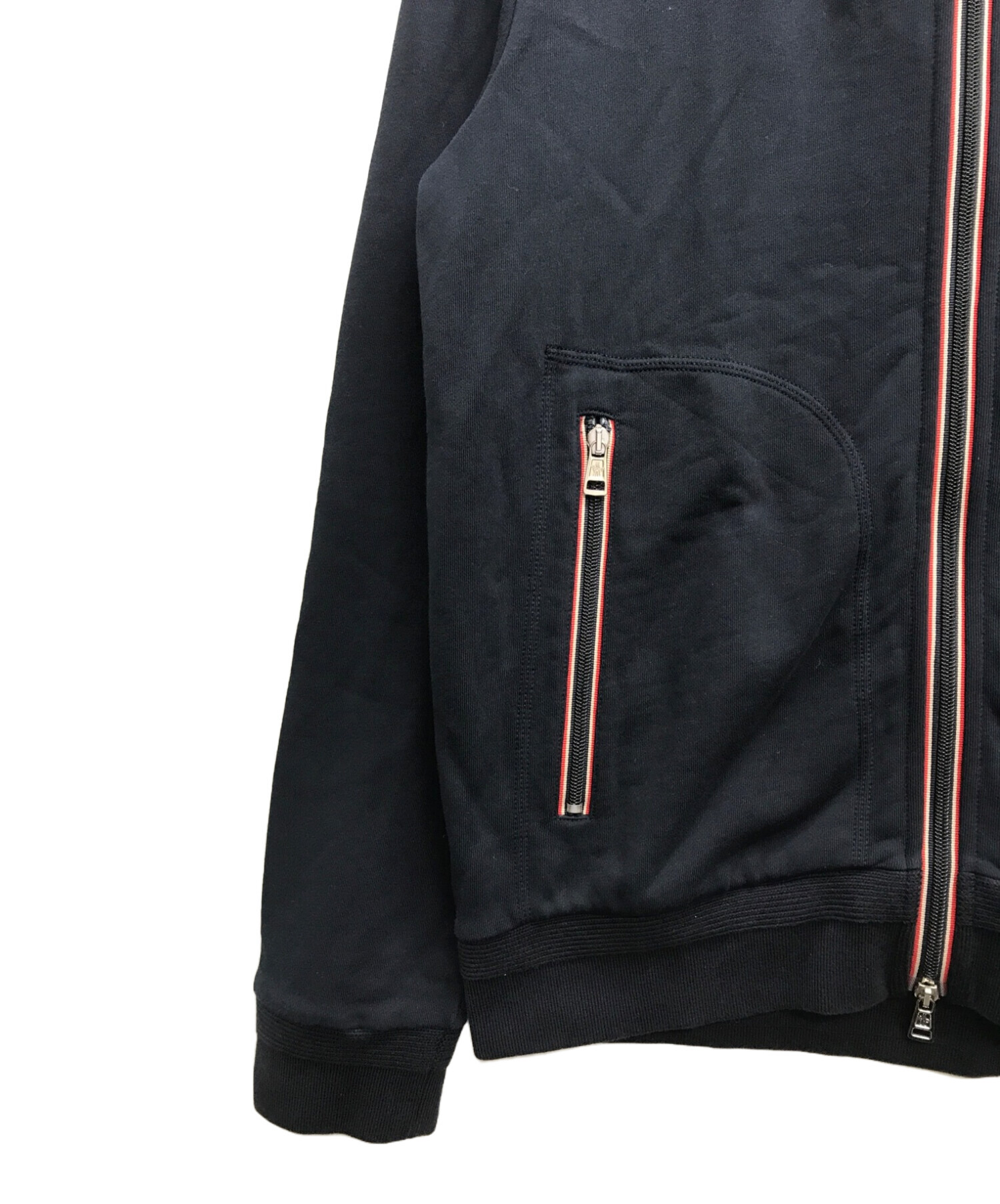 中古・古着通販】MONCLER (モンクレール) スウェットブルゾン ネイビー サイズ:XL｜ブランド・古着通販 トレファク公式【TREFAC  FASHION】スマホサイト