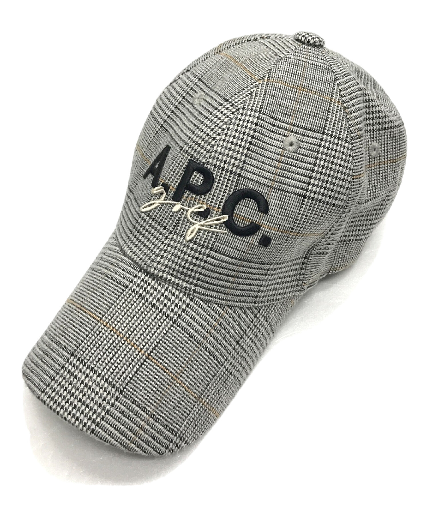 A.P.C. (アーペーセー) ロゴキャップ グレー