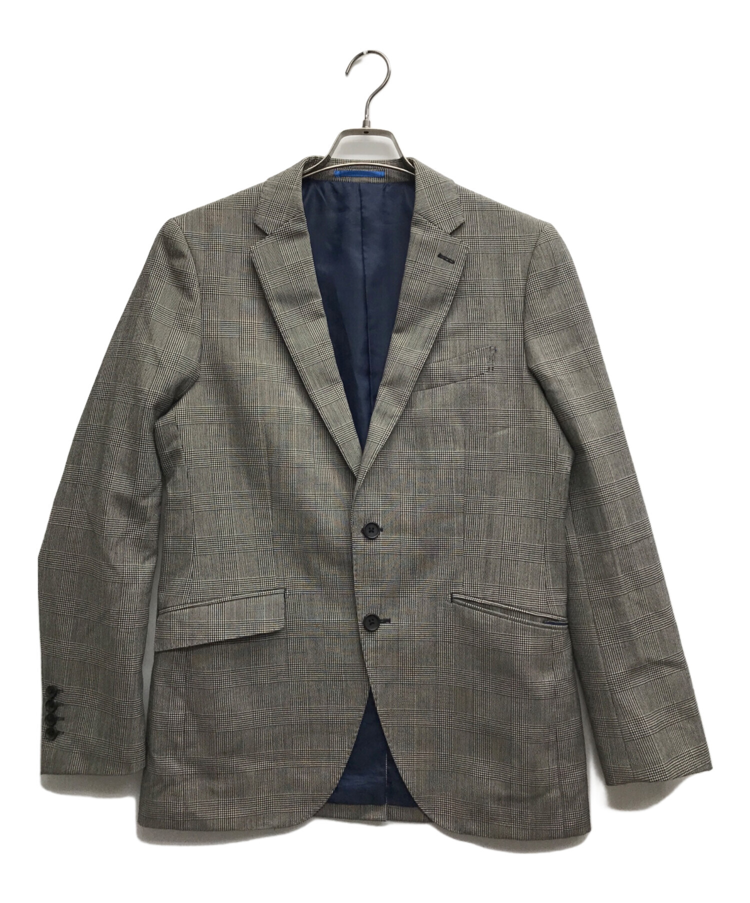 中古・古着通販】LANVIN en Bleu (ランバンオンブルー) セットアップチェックスーツ グレー サイズ:50｜ブランド・古着通販  トレファク公式【TREFAC FASHION】スマホサイト