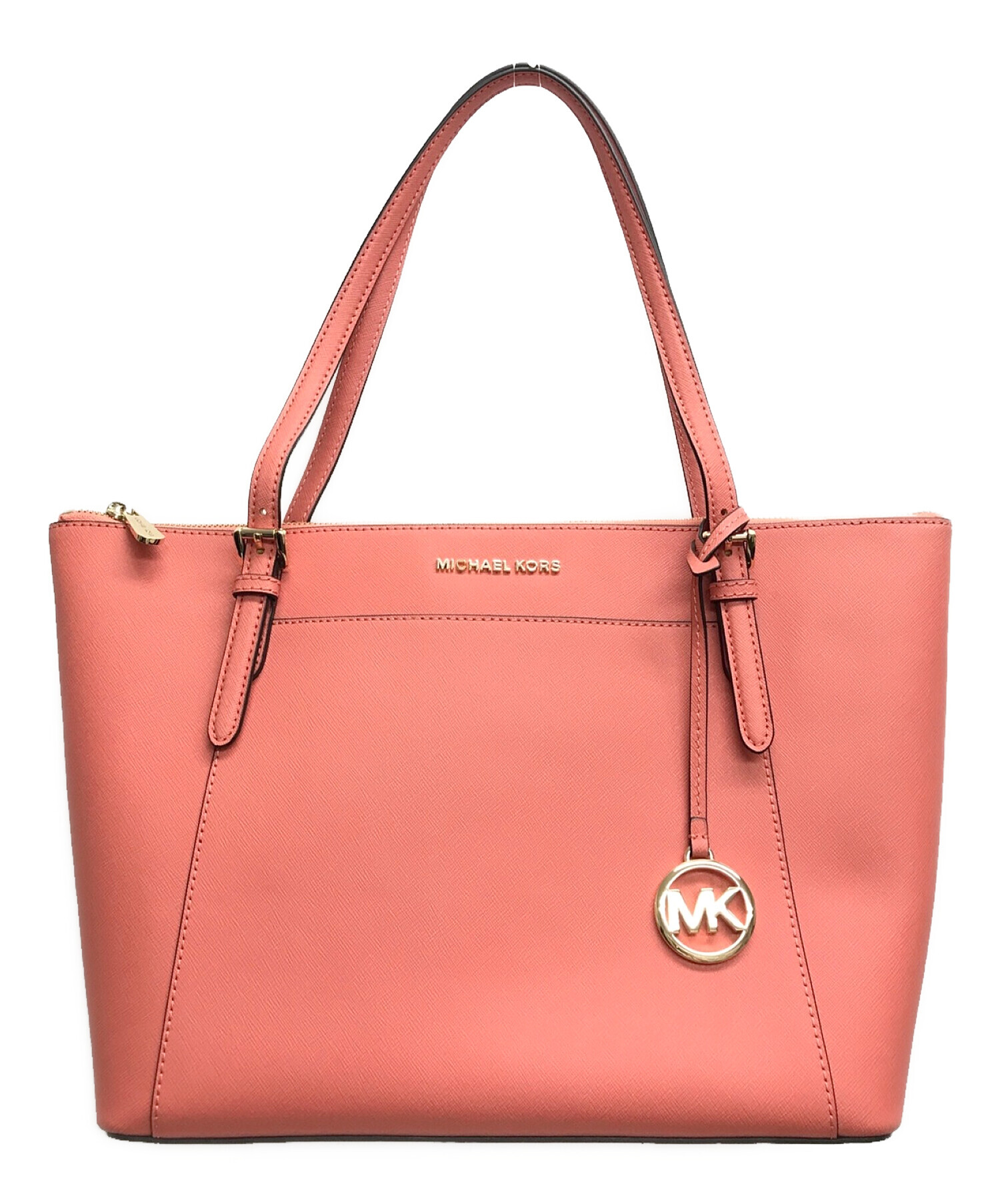 MICHAEL KORS (マイケルコース) レザートートバッグ ピンク