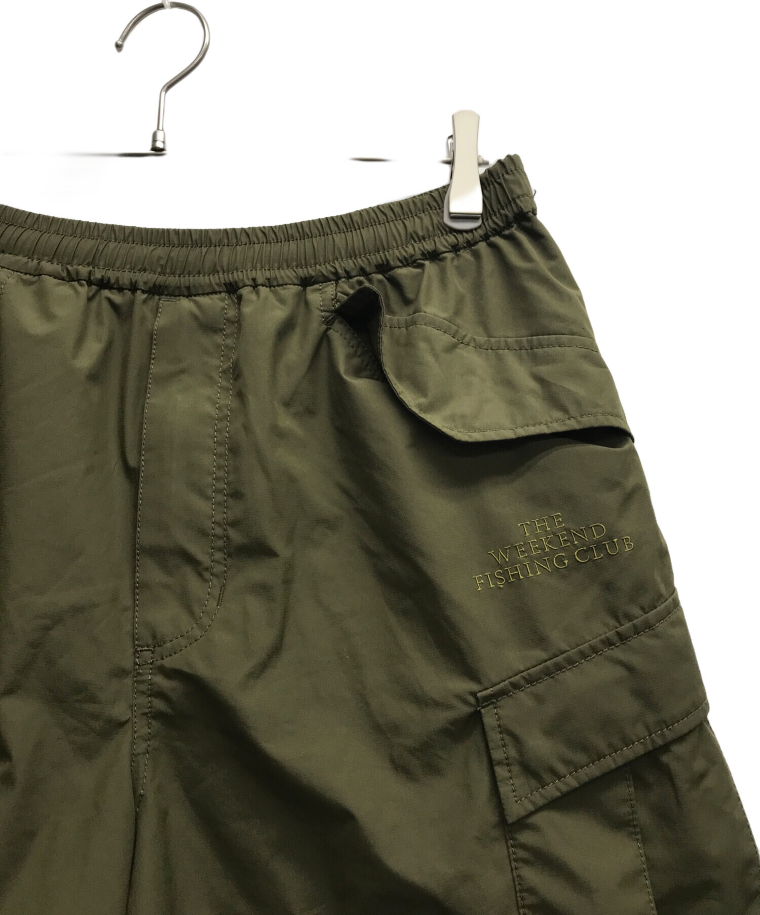 DAIWA PIER39 (ダイワ ピア39) THE WEEKEND FISHING CLUB (ザウィークエンドフィッシングクラブ)  6Pocket Gore-tex Infinium Short Pants オリーブ サイズ:M