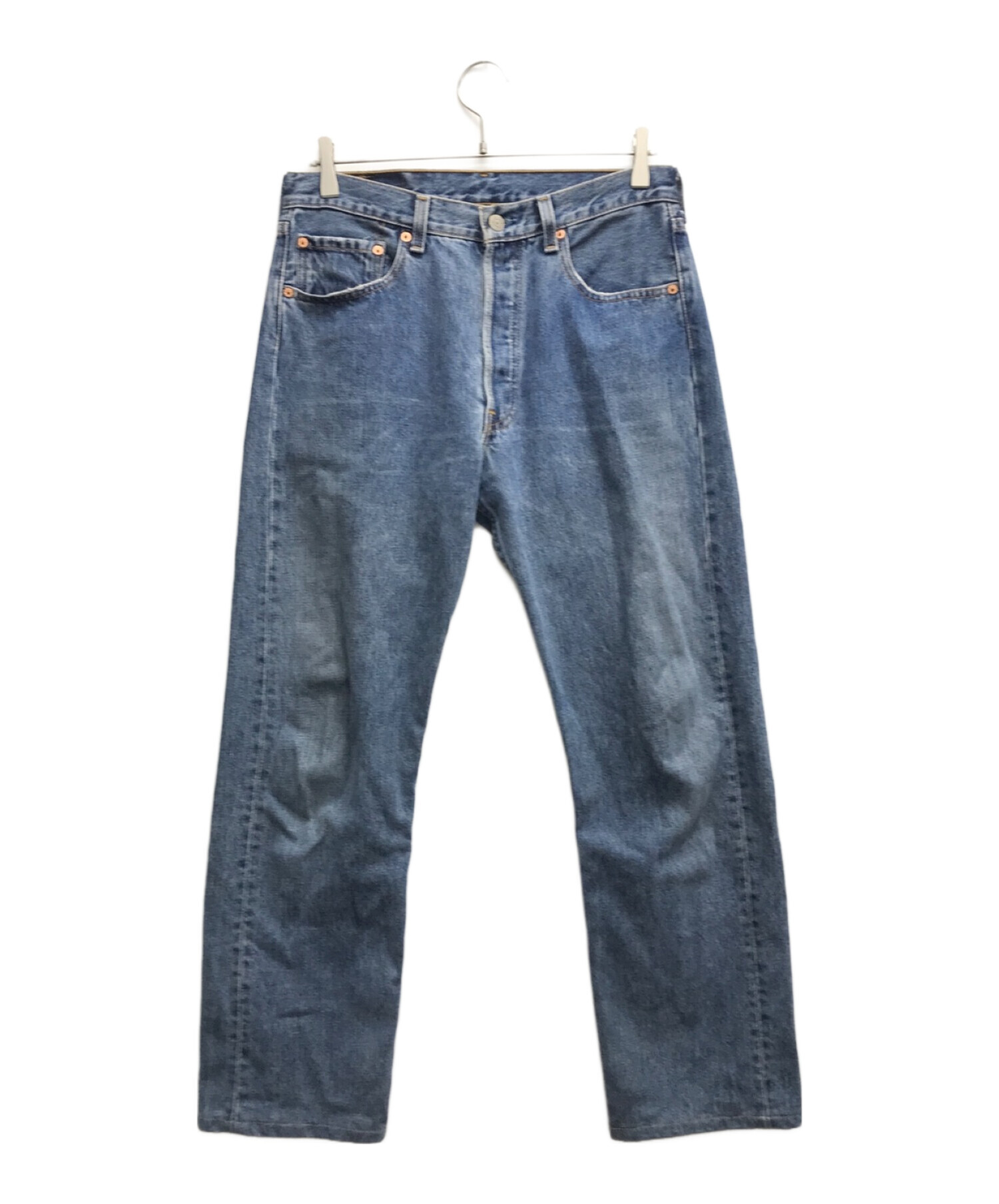 中古・古着通販】LEVI'S (リーバイス) 501ボタンフライデニムパンツ ブルー サイズ:W31×L32｜ブランド・古着通販  トレファク公式【TREFAC FASHION】スマホサイト