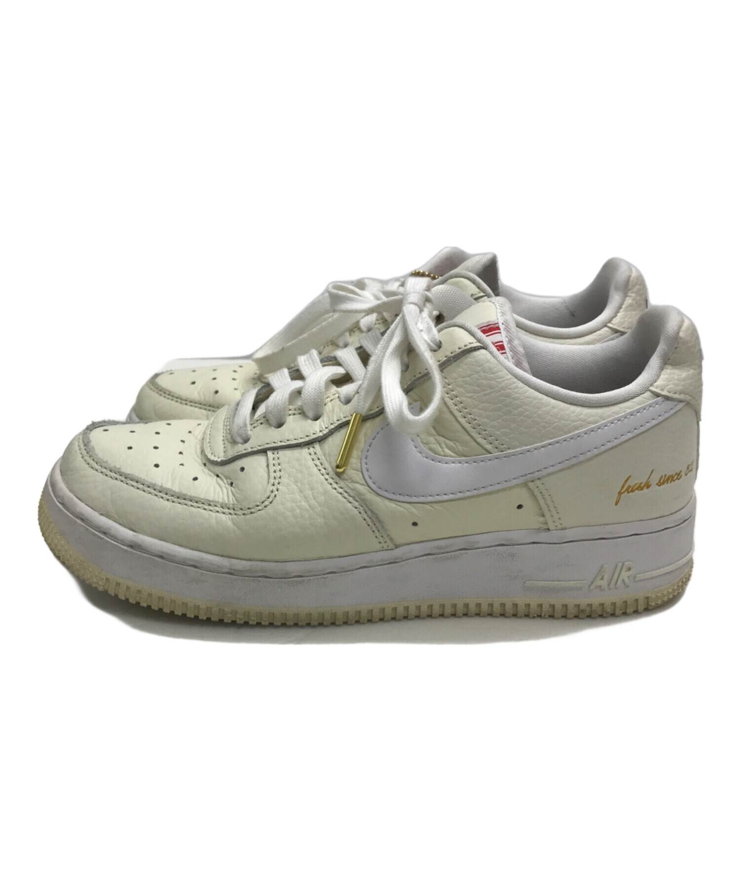 中古・古着通販】NIKE (ナイキ) Air Force 1 Low 07 Premium Popcorn/エアフォース ロウ プレミアムポップコーン  アイボリー サイズ:24㎝｜ブランド・古着通販 トレファク公式【TREFAC FASHION】スマホサイト