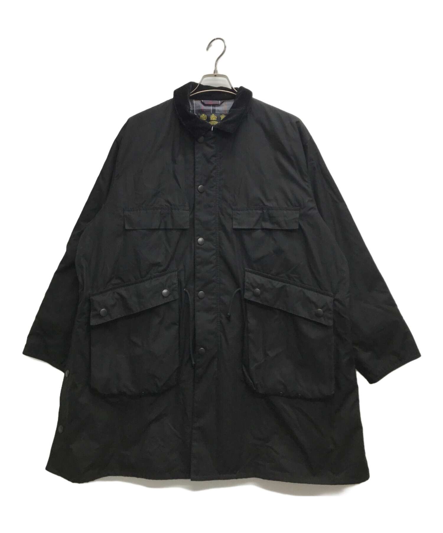 中古・古着通販】Barbour (バブアー) KAPTAIN SUNSHINE (キャプテンサンシャイン) Stand collar  Traveller coat ブラック サイズ:38｜ブランド・古着通販 トレファク公式【TREFAC FASHION】スマホサイト