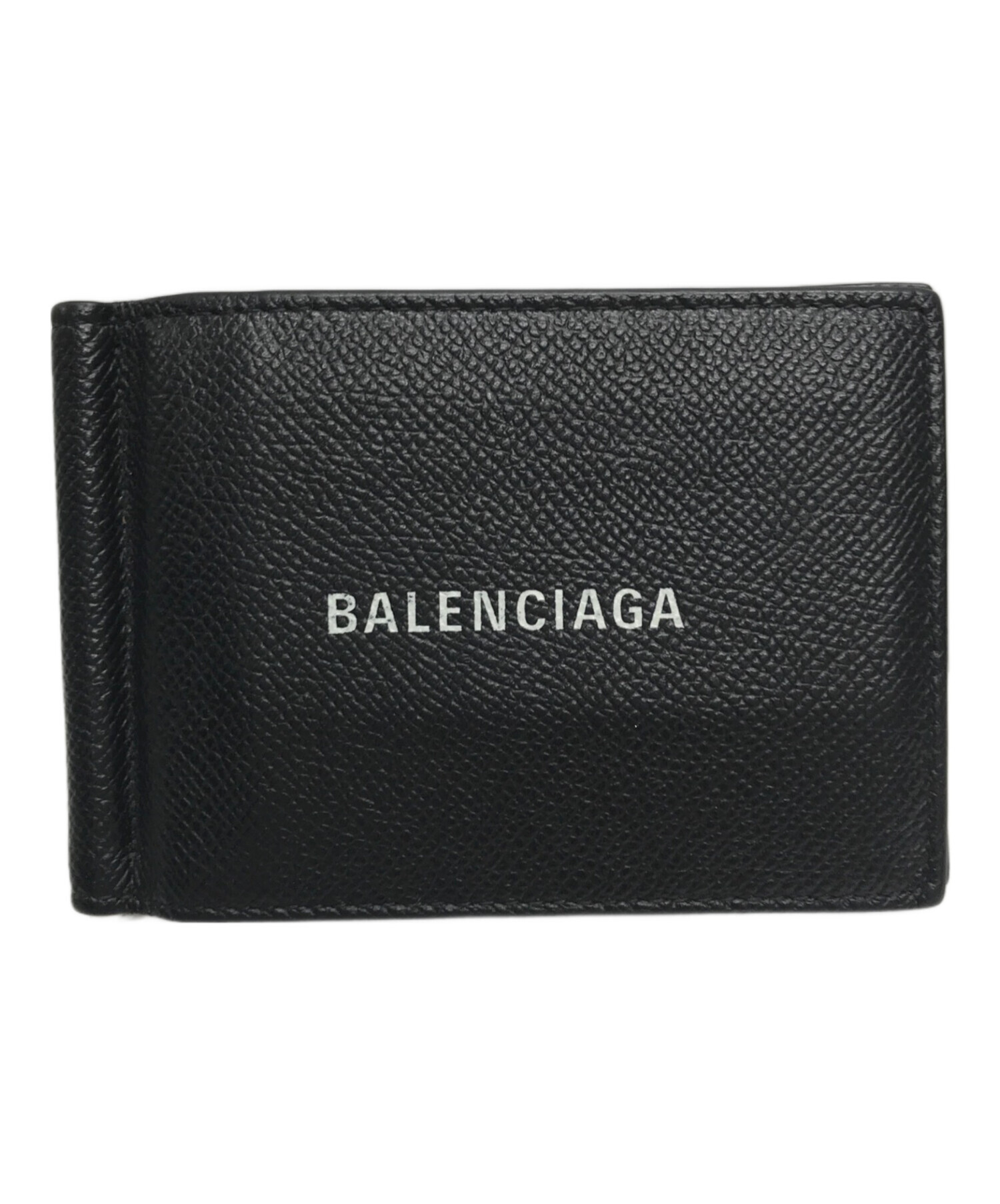 BALENCIAGA (バレンシアガ) マネークリップカードケース ブラック