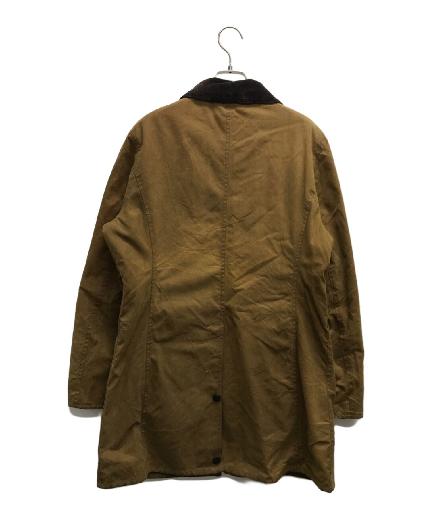 中古・古着通販】Barbour (バブアー) ニューマーケット ワックスコットン オイルドジャケット ブラウン サイズ:UK12｜ブランド・古着通販  トレファク公式【TREFAC FASHION】スマホサイト