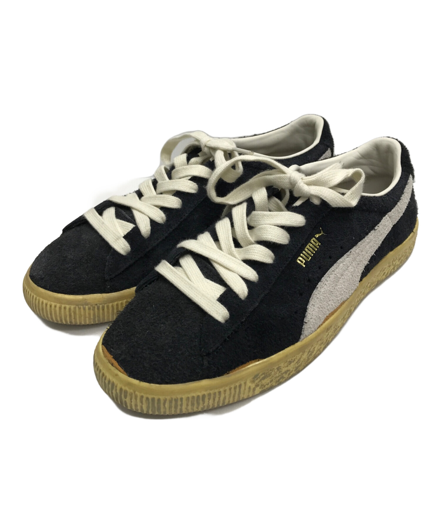 PUMA (プーマ) SUEDE VTG THE NEVERWORN ブラック サイズ:27