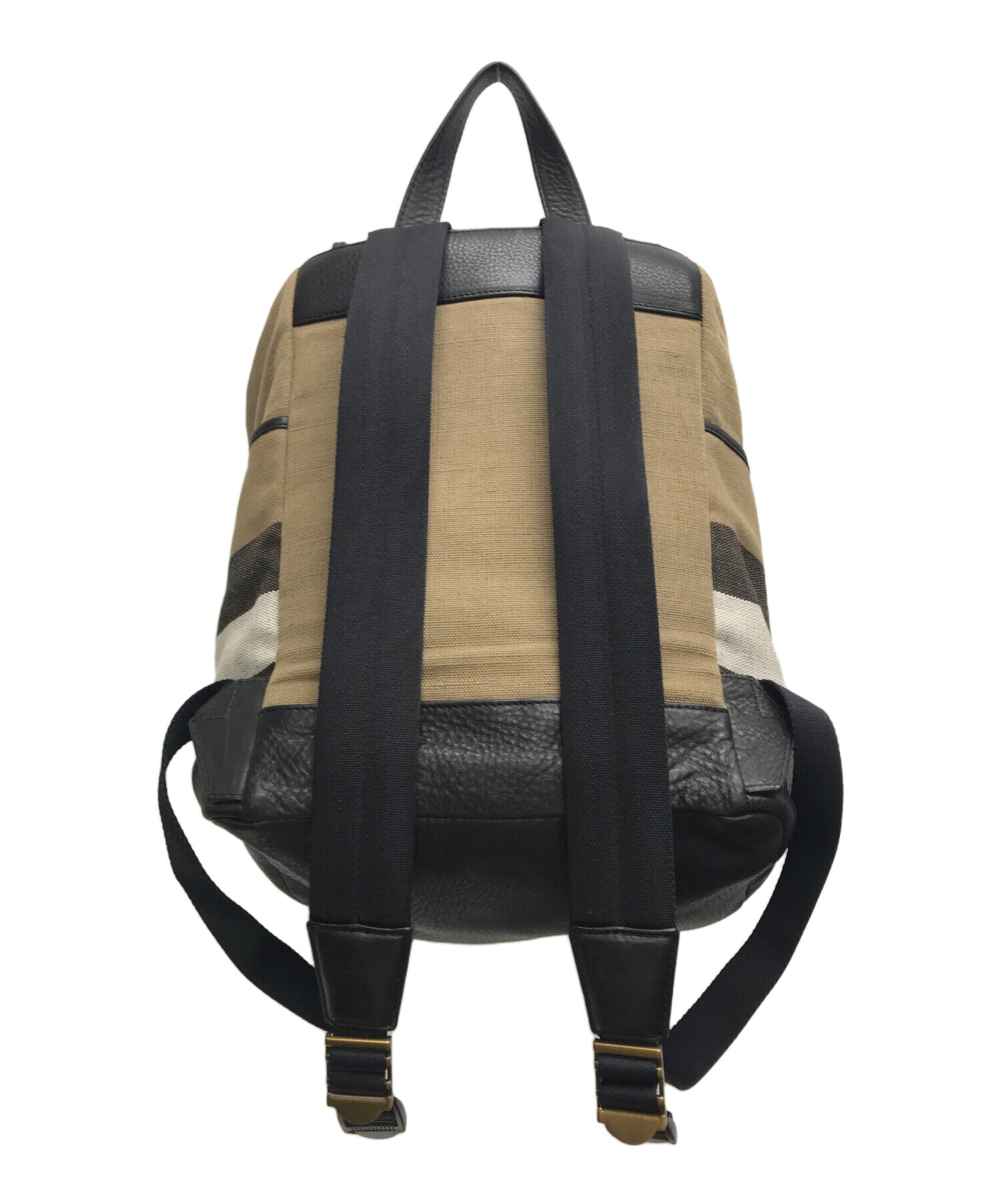 中古・古着通販】BURBERRY (バーバリー) CANVAS CHECK バックパック ブラウン｜ブランド・古着通販 トレファク公式【TREFAC  FASHION】スマホサイト