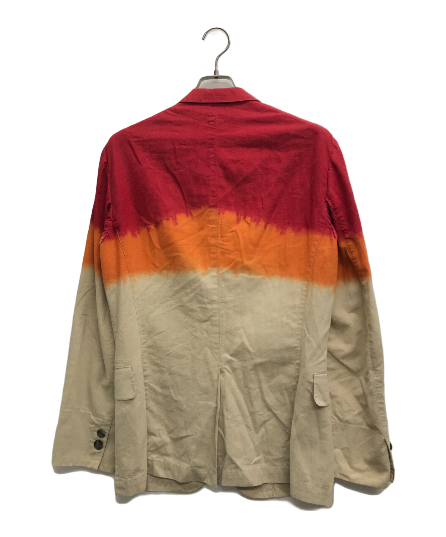 中古・古着通販】PAUL SMITH (ポールスミス) タイダイ2Bジャケット レッド×アイボリー サイズ:L｜ブランド・古着通販  トレファク公式【TREFAC FASHION】スマホサイト