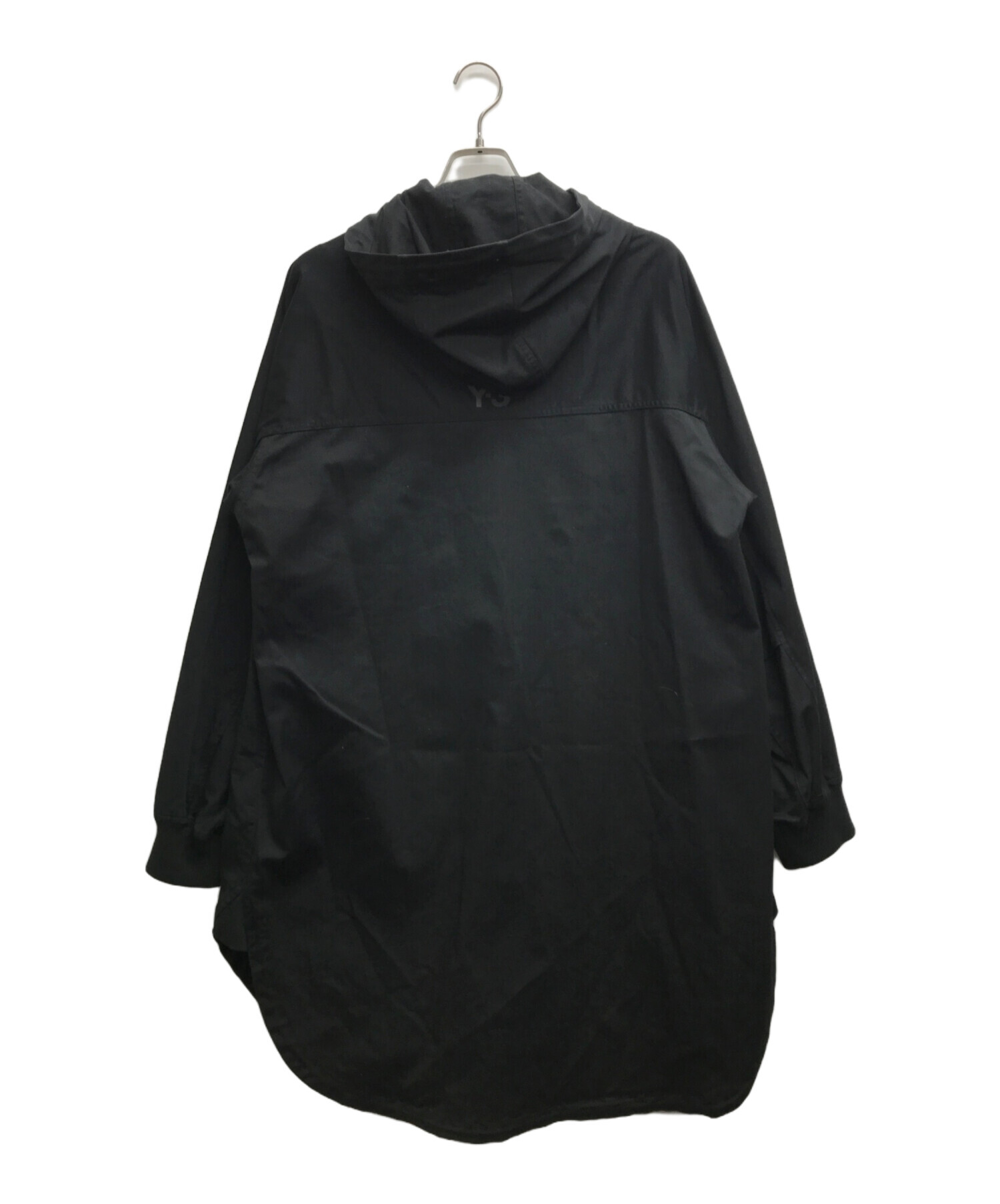 中古・古着通販】Y-3 (ワイスリー) STP GABARDINE HOODED SHIRT コート ブラック サイズ:S｜ブランド・古着通販  トレファク公式【TREFAC FASHION】スマホサイト