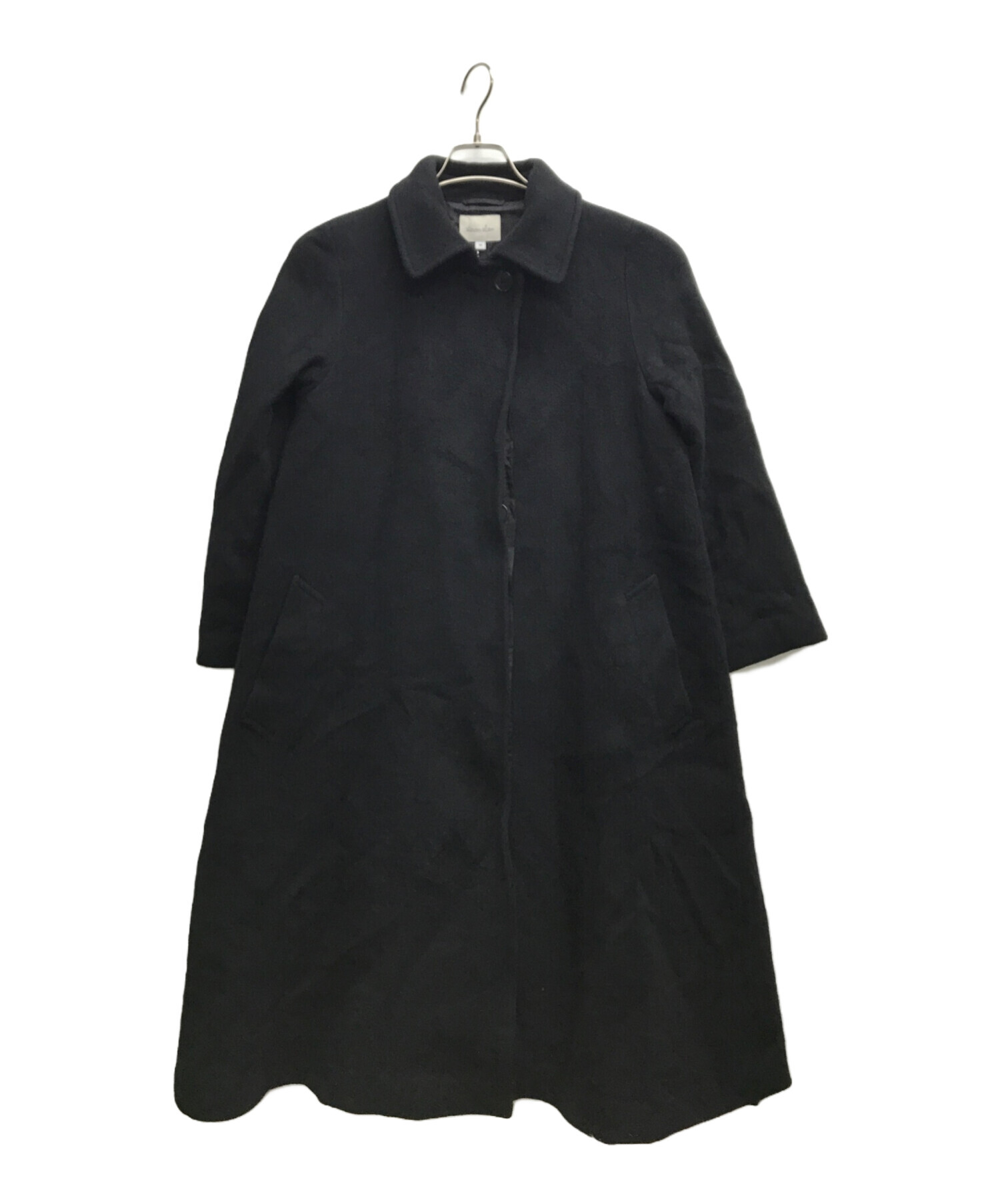 中古】 Steven Alan スティーブン アラン WOOL BEAVER TENT COAT ウールビーバーメルトンコート やぼったい M ネイビー