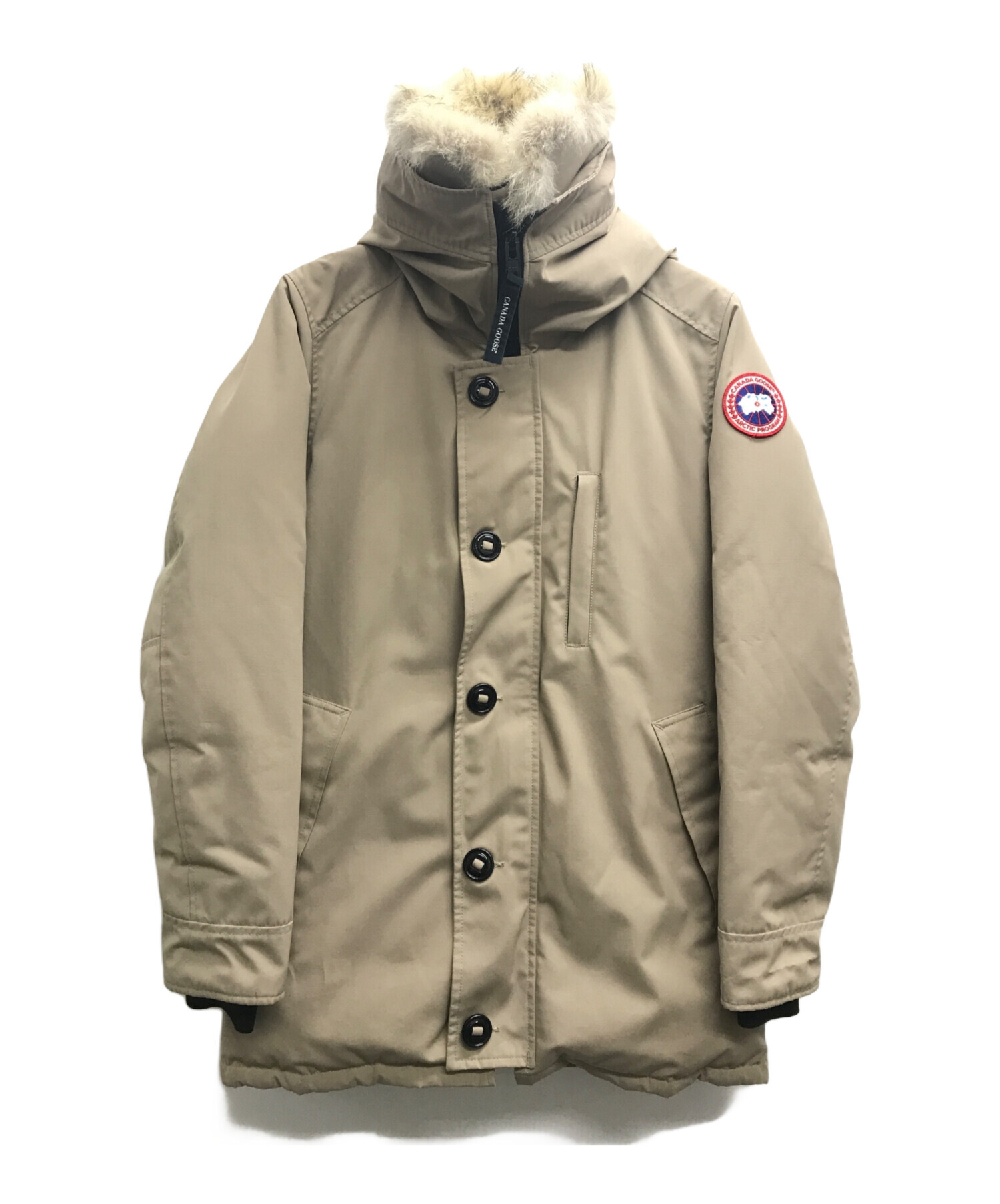 CANADA GOOSE (カナダグース) JASPER PARKA / ダウンジャケット ベージュ サイズ:M