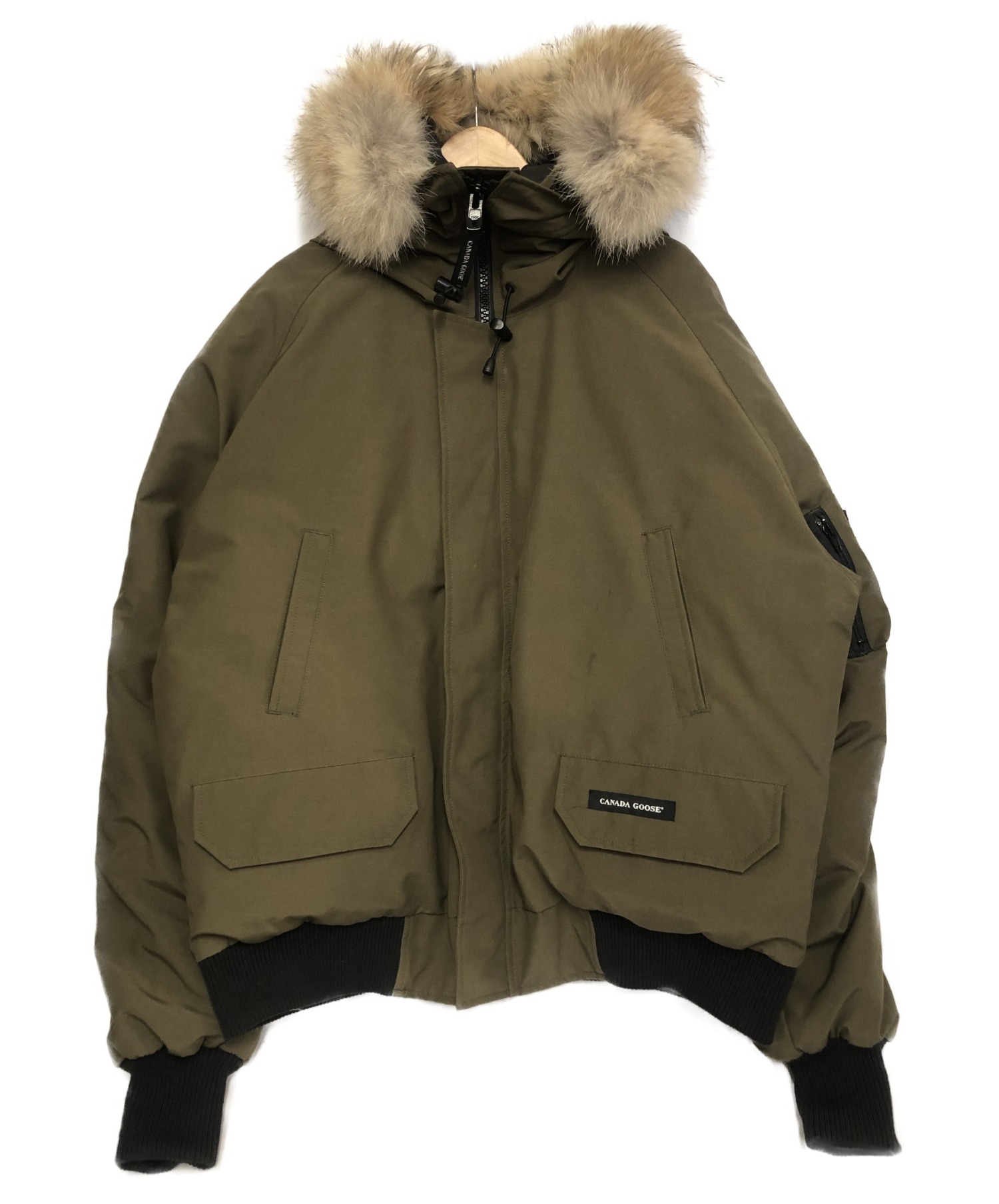 CANADA GOOSE (カナダグース) チリワックボンバージャケット オリーブ サイズ:XL/TG Chilliwack Bomber  代理店タグ無し 並行輸入品