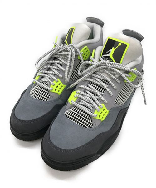 最終値下 Nike Air Jordan 4 Retro neon 28.5cm