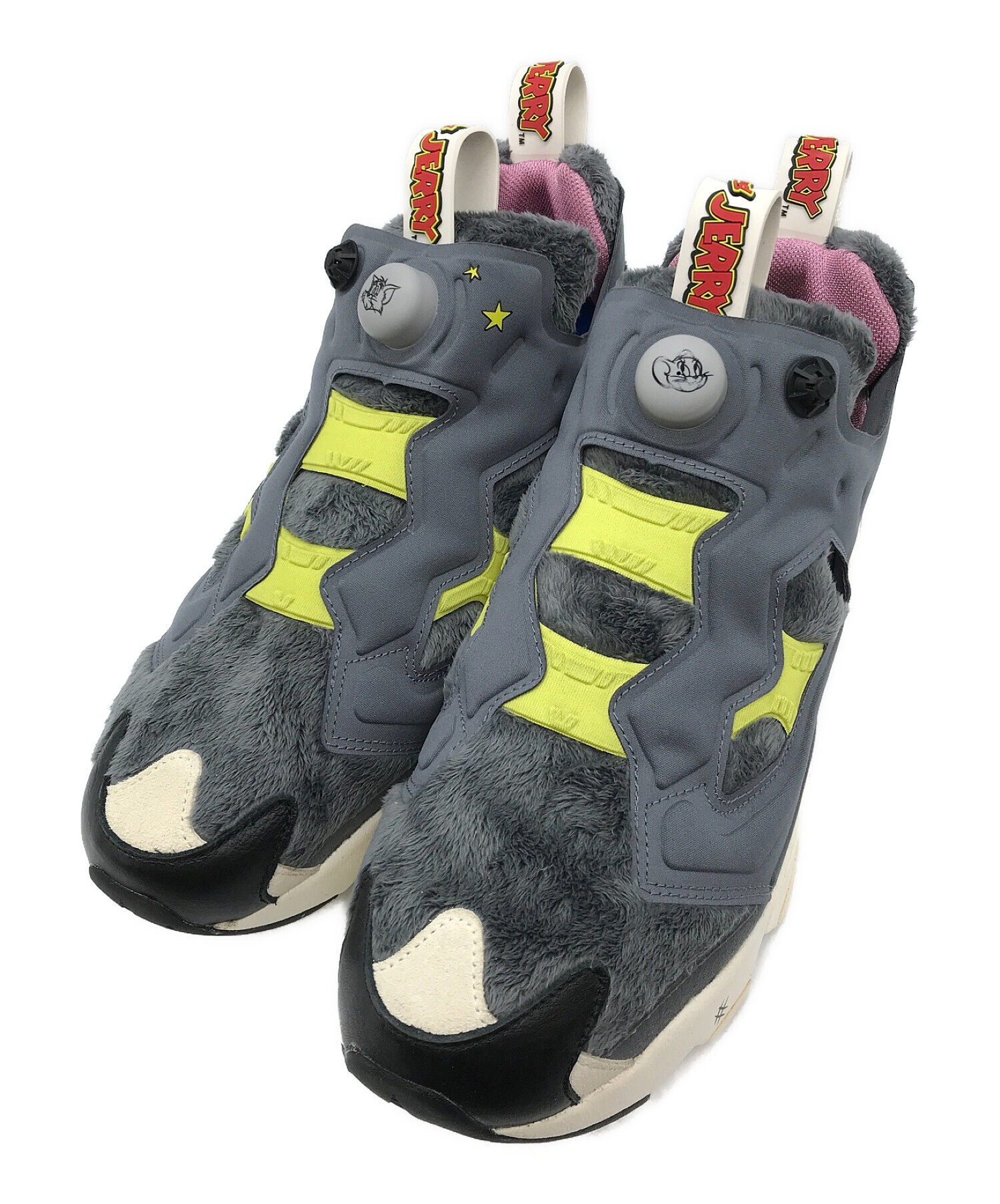 REEBOK×Tom & Jerry (リーボック×トムアンドジェリー) コラボスニーカー グレー サイズ:US12/UK11/EUR45.5