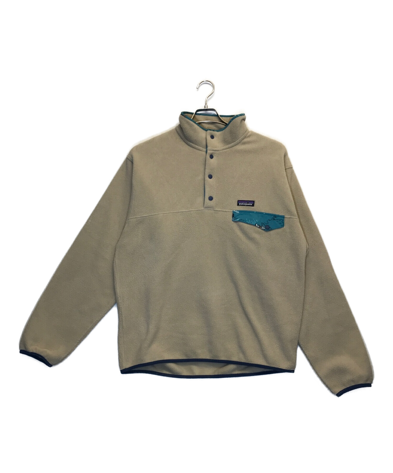 Patagonia SYNCHILLA (パタゴニアシンチラ) シンチラTスナップフリースジャケット ベージュ サイズ:M