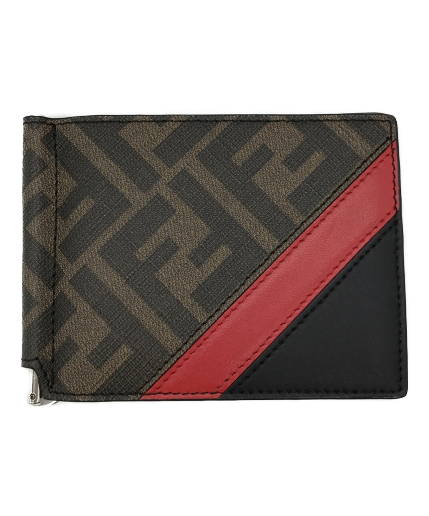 中古・古着通販】FENDI (フェンディ) マネークリップ ブラウン