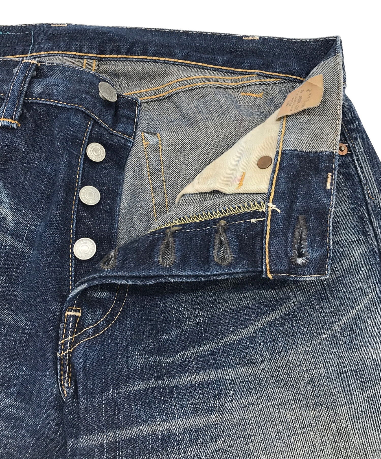 LEVI'S VINTAGE CLOTHING (リーバイスヴィンテージクロージング) 501ローライズカスタマイズドデニムパンツ インディゴ  サイズ:W31（78.5㎝）