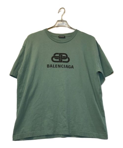BALENCIAGAバレンシアガむぎ麦のほ穂です BBロゴ Tシャツ Mサイズ