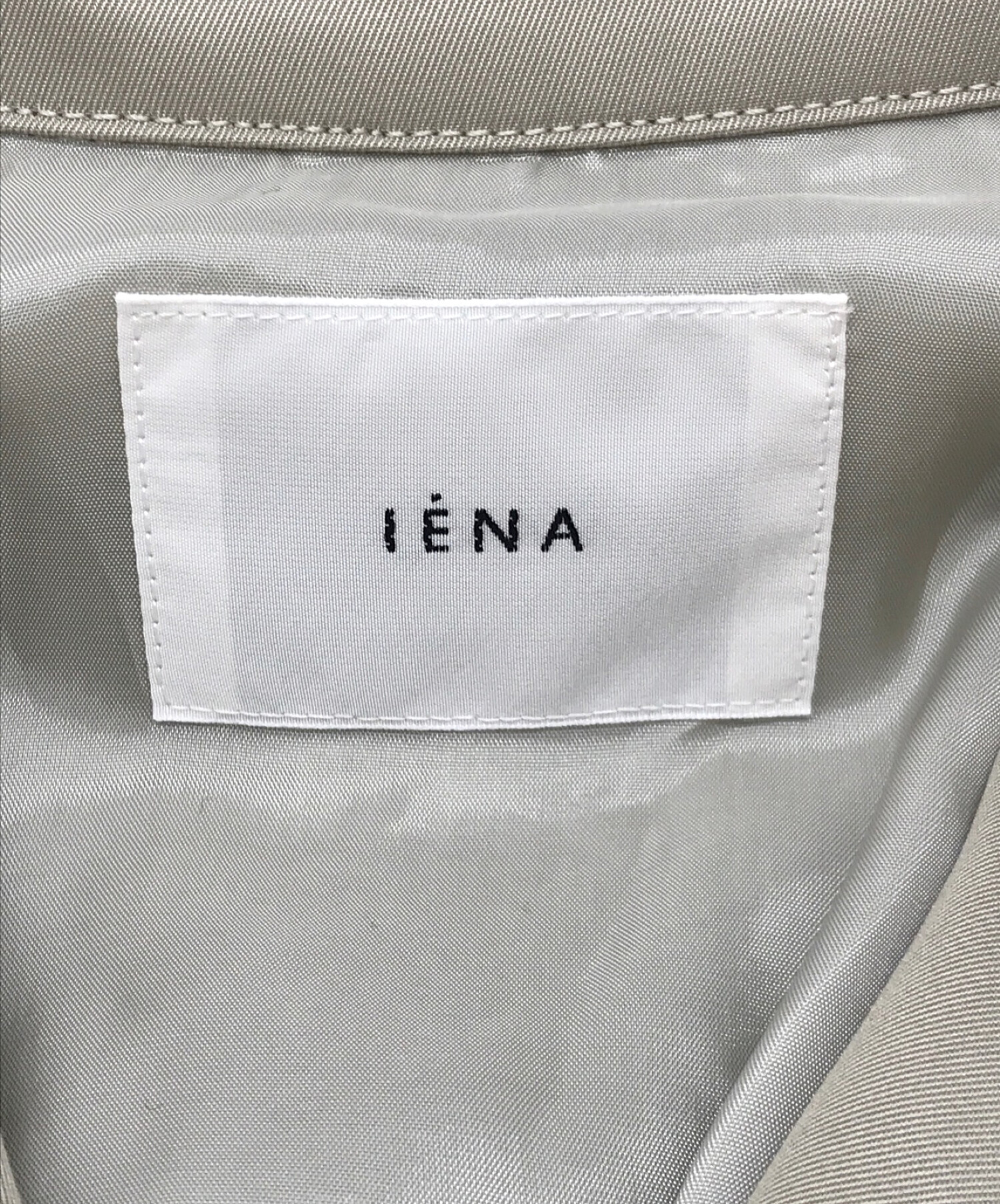 中古・古着通販】IENA (イエナ) オーバートレンチコート ベージュ