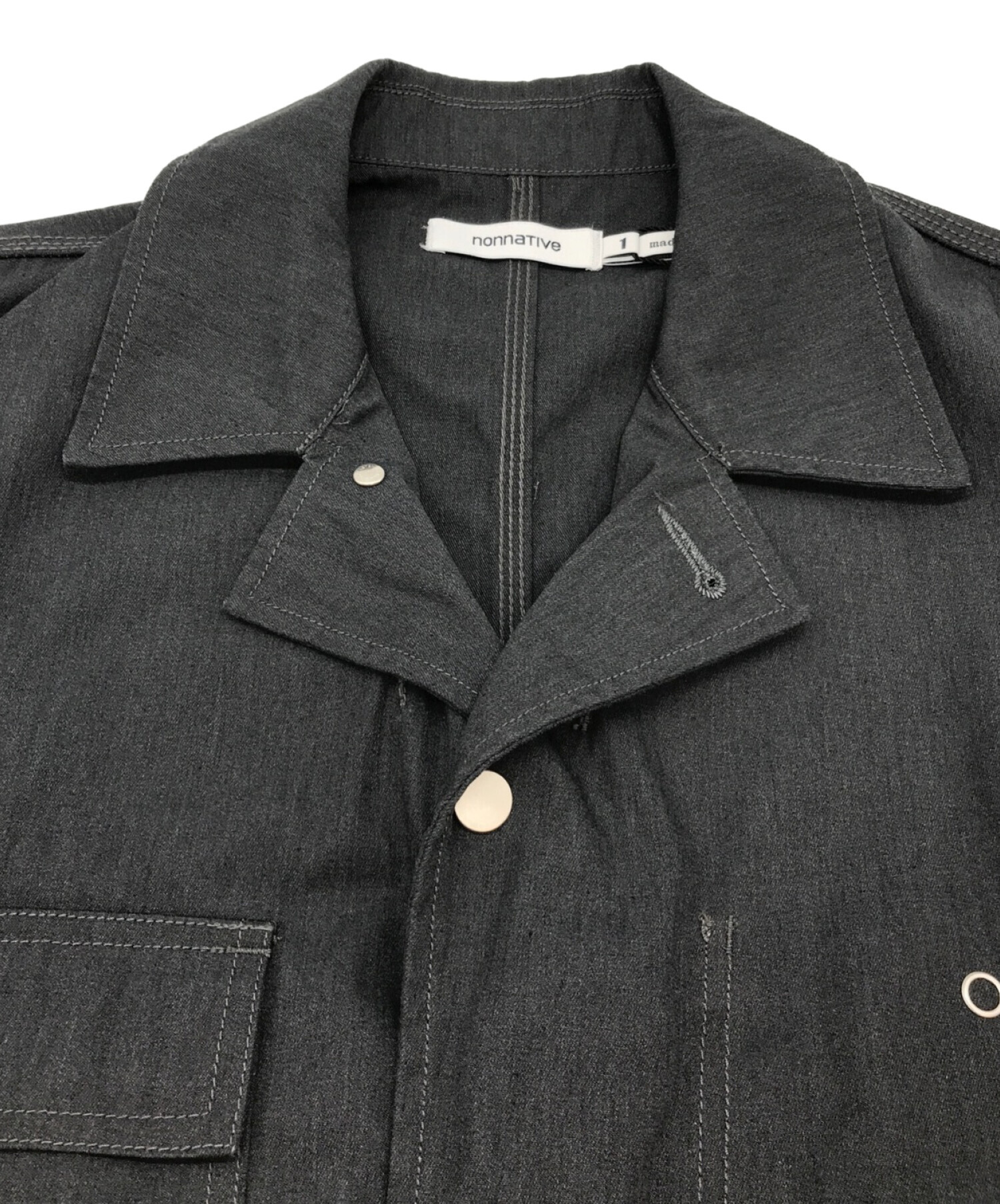 nonnative (ノンネイティブ) ランチャージャケット グレー サイズ:1