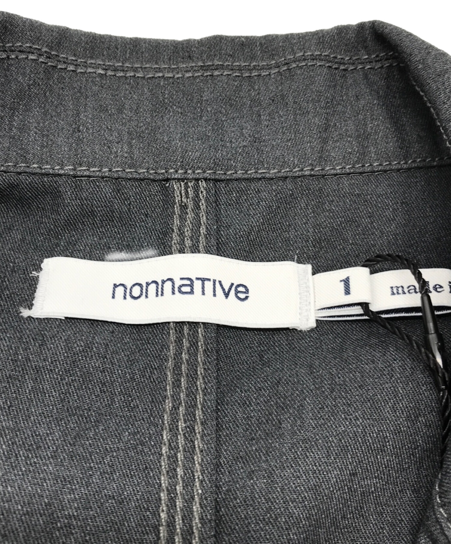 nonnative (ノンネイティブ) ランチャージャケット グレー サイズ:1