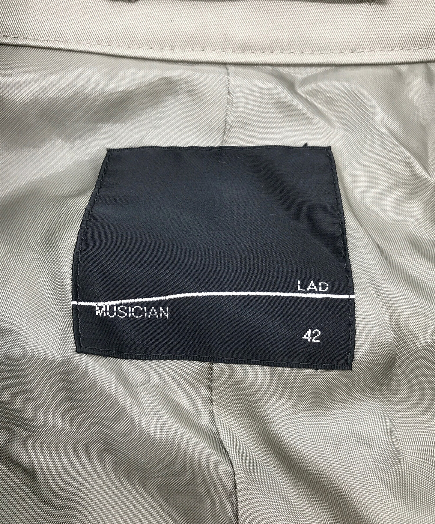 中古・古着通販】LAD MUSICIAN (ラッドミュージシャン) ビッグトレンチ