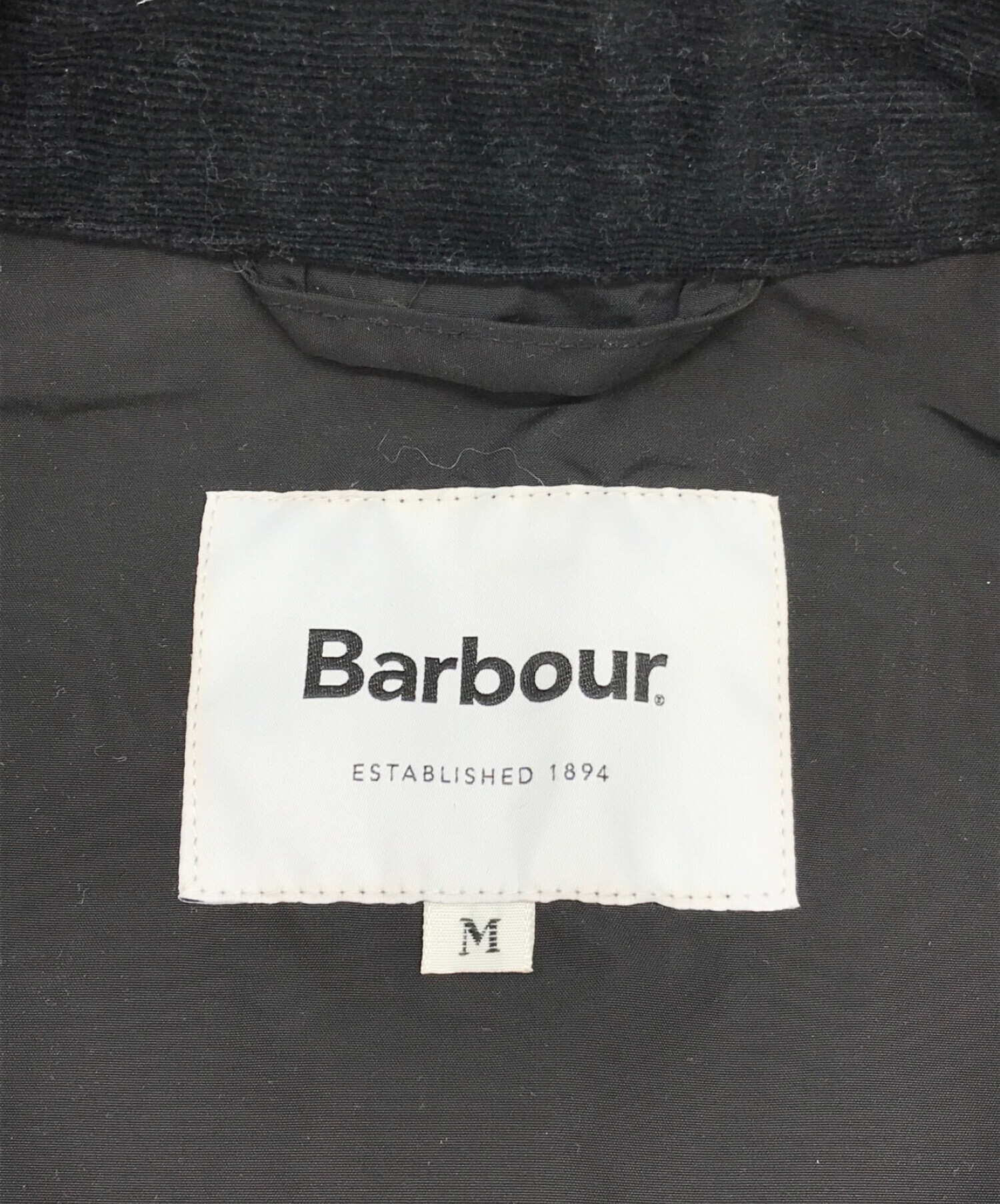 Barbour×Bshop (バブアー×ビショップ) 別注スペイジャケット ブラック サイズ:M