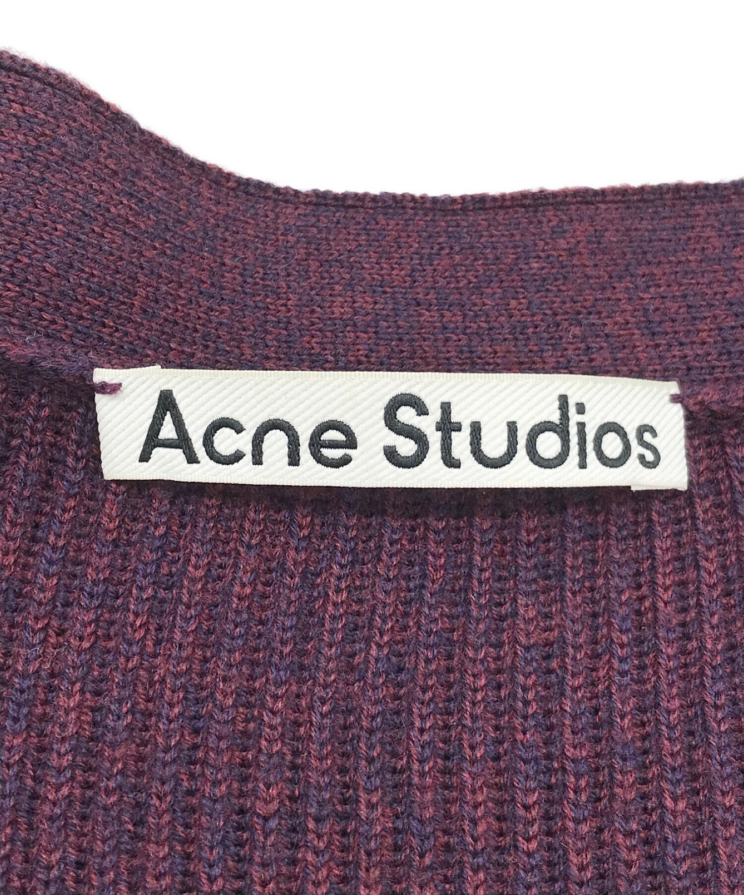 Acne Studios ニット　パープル　S着丈62cm