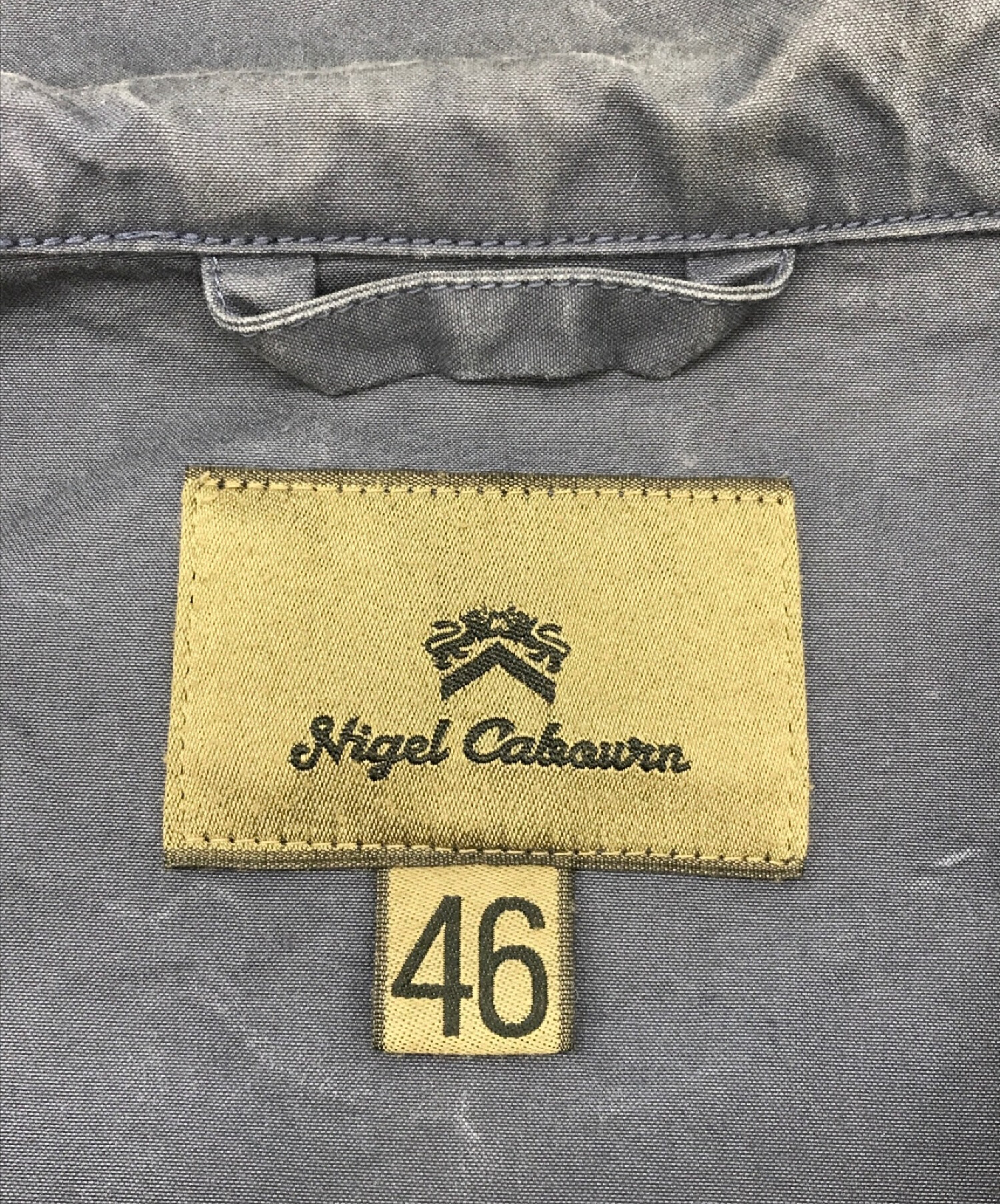 NIGEL CABOURN (ナイジェルケーボン) マウンテンパーカー ネイビー サイズ:46