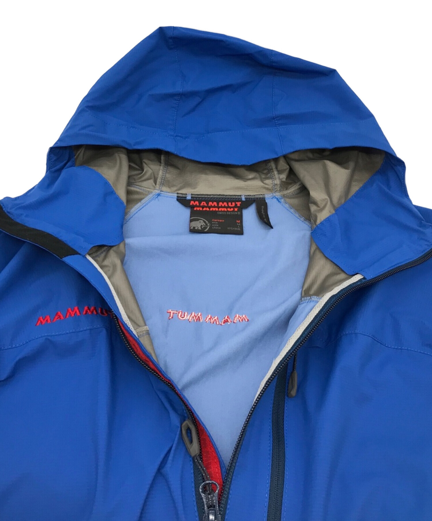 MAMMUT (マムート) ライトスピードハイブリッドジャケット ブルー サイズ:M