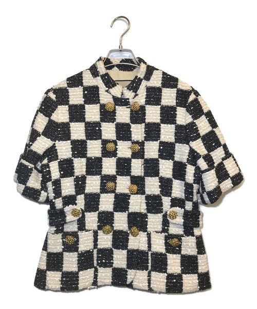 【中古・古着通販】GUCCI (グッチ) チェックツイードショート