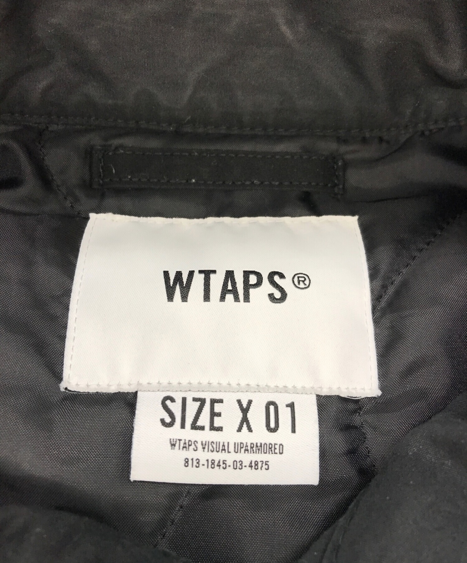 中古・古着通販】WTAPS (ダブルタップス) ウェザージャケット ブラック