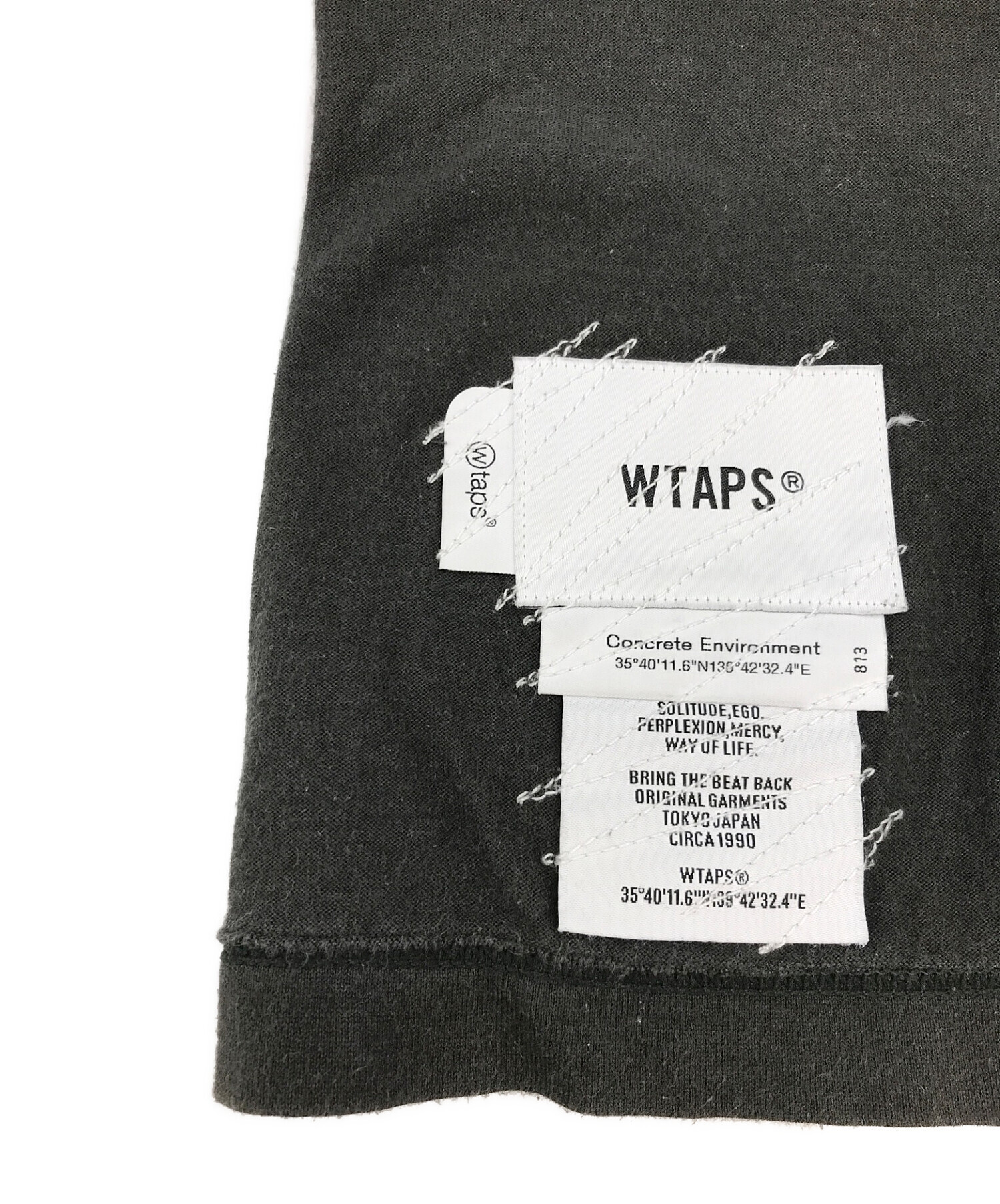 中古・古着通販】WTAPS (ダブルタップス) バッククロスプリントTシャツ