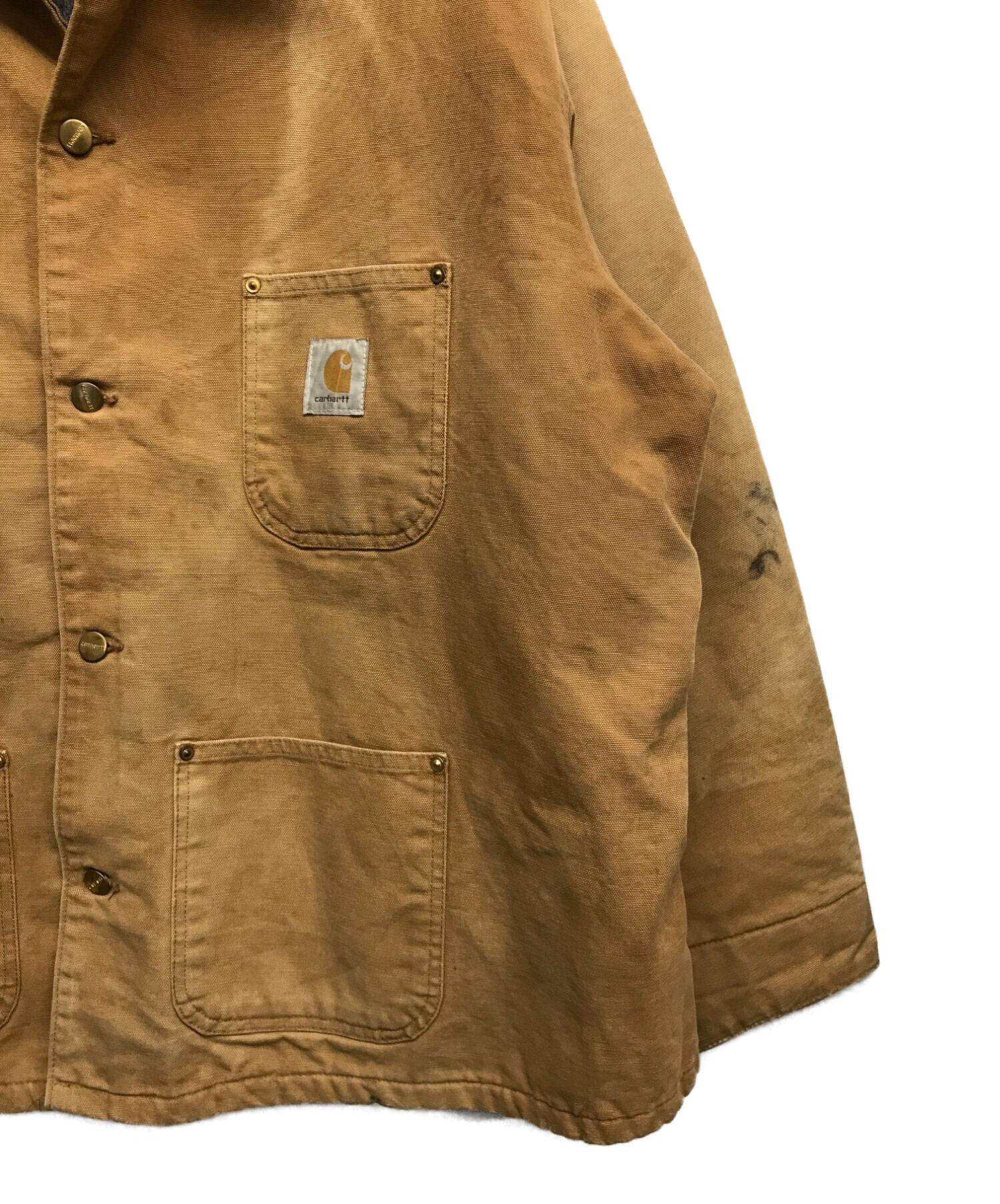 CarHartt (カーハート) ダックジャケット ベージュ サイズ:記載無