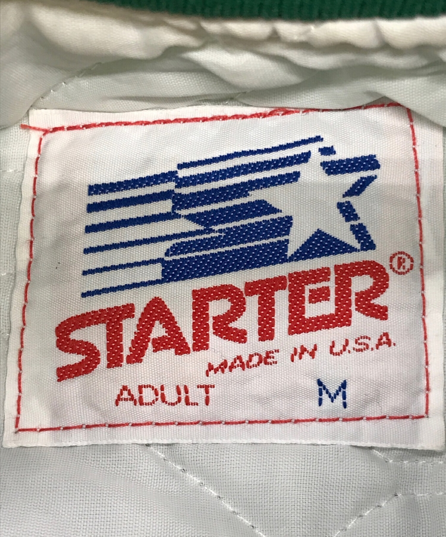 中古・古着通販】STARTER (スターター) 80'sスタジャン グリーン