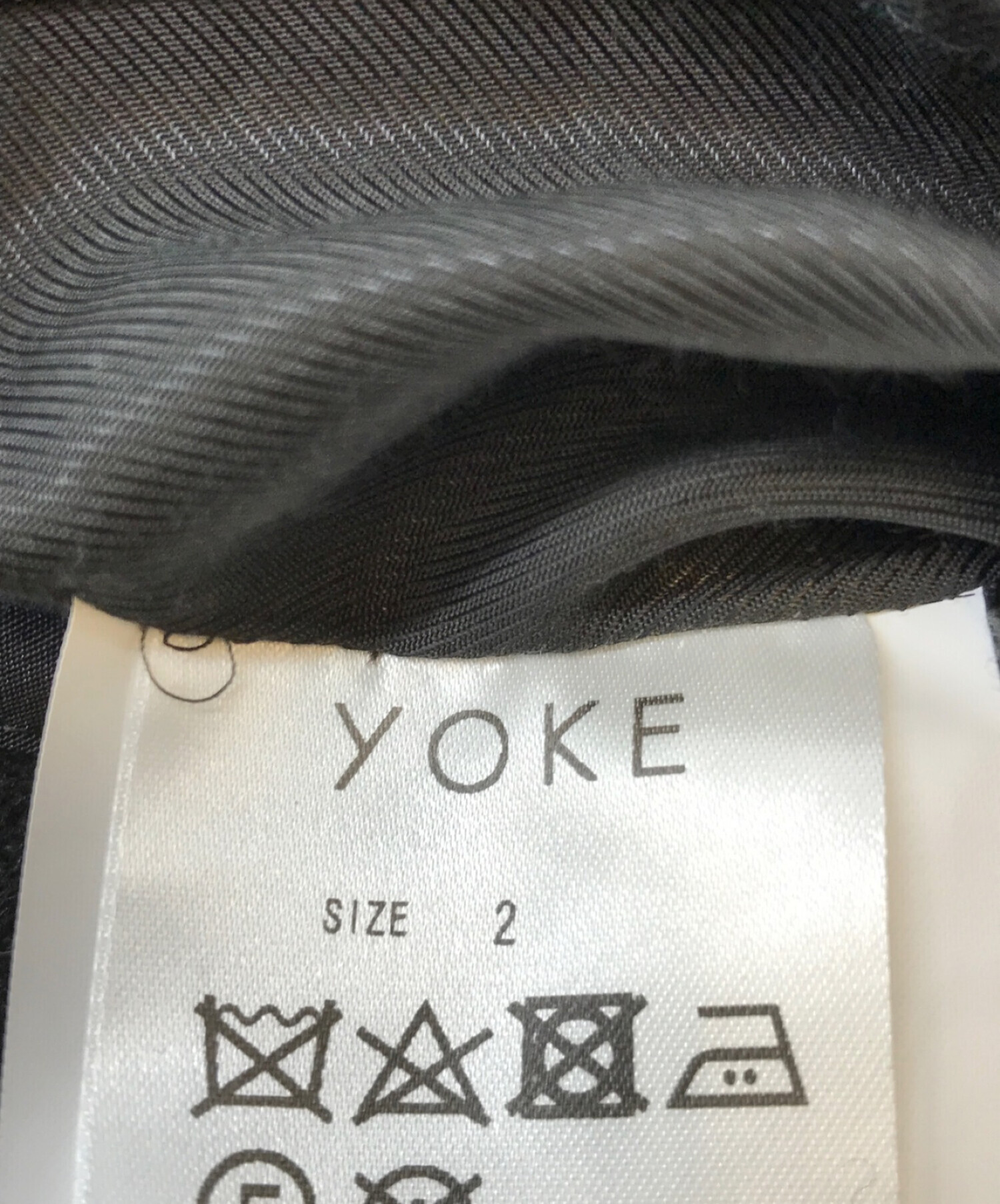 中古・古着通販】YOKE (ヨーク) リバーシブルトレンチコート オリーブ