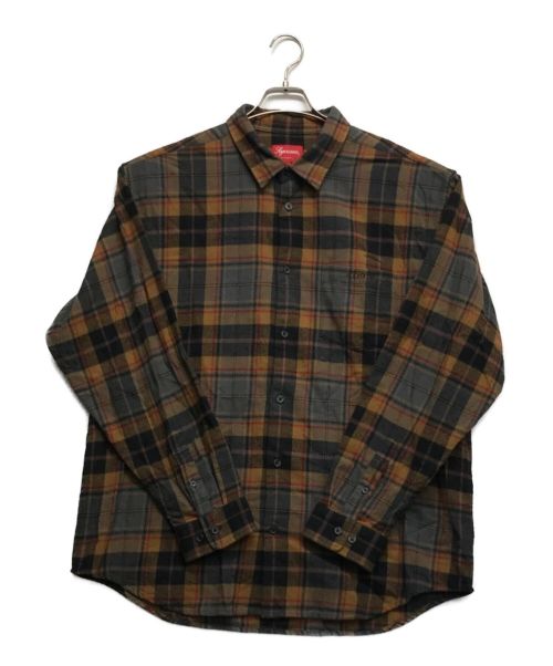 サイズMSupreme ネルシャツ2010aw ジャケット Flannel Shirt