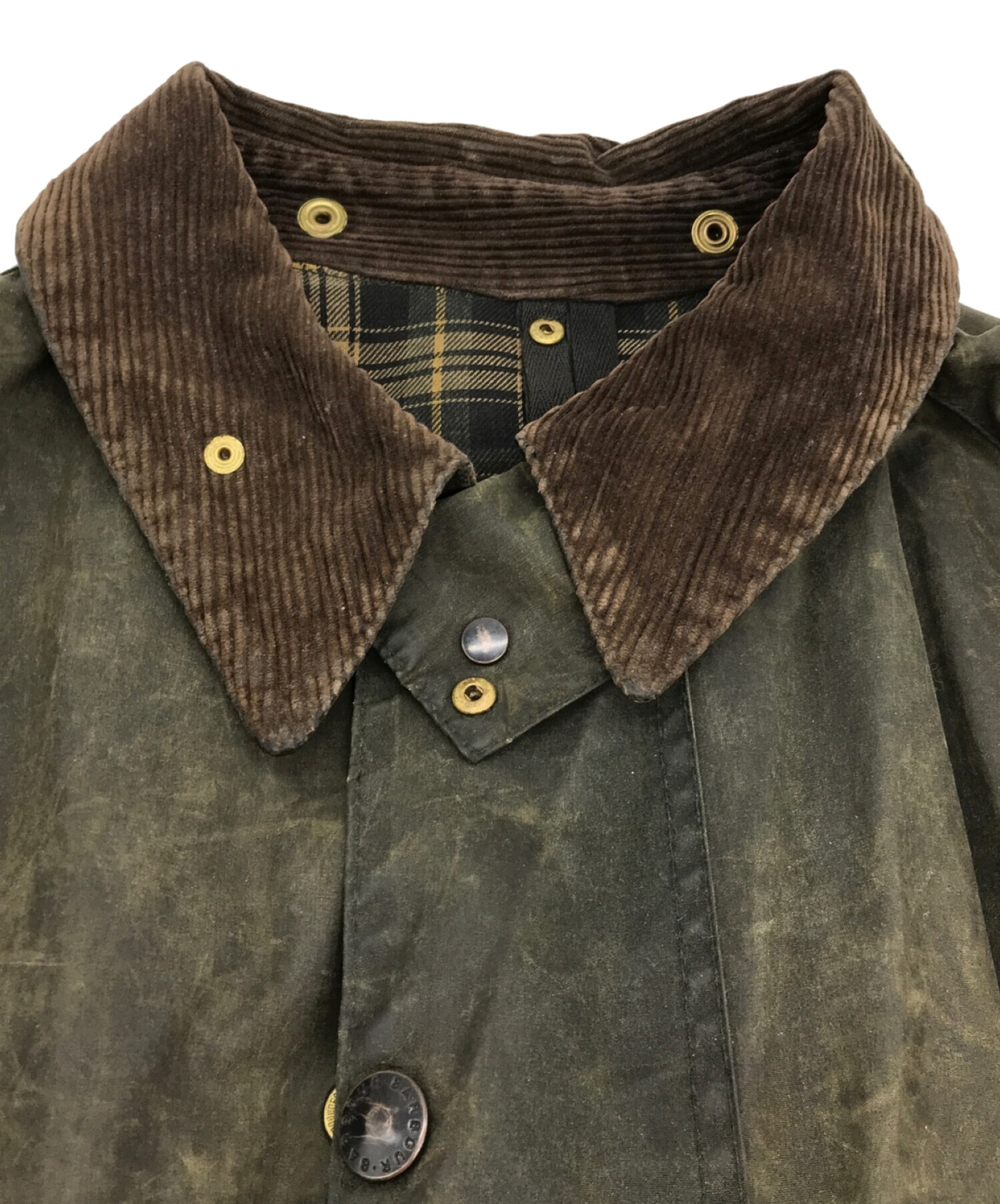 Barbour (バブアー) ビューフォートオイルドジャケット グリーン サイズ:C50/127cm