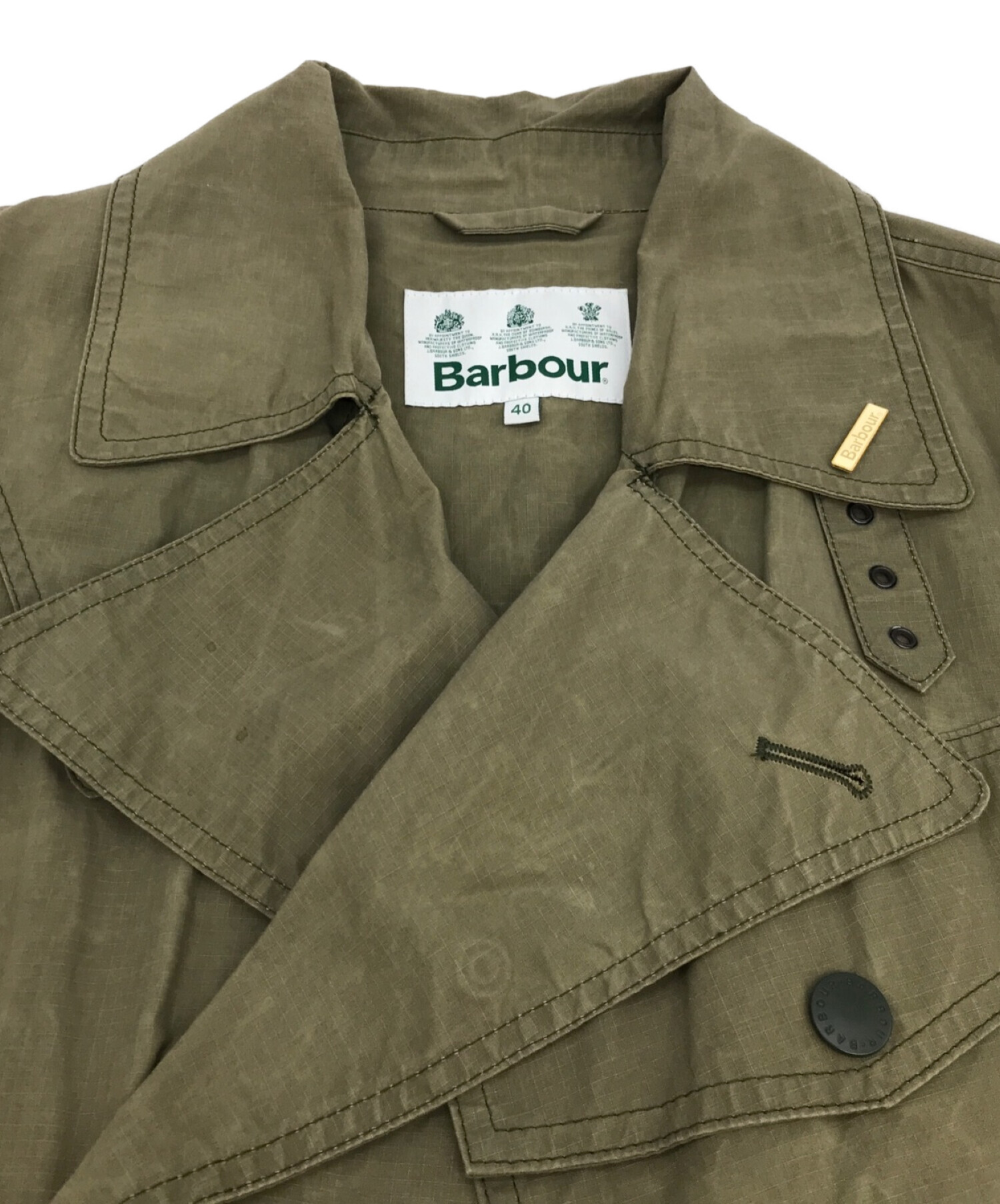 中古・古着通販】Barbour (バブアー) ベルト付 ディスパッチ