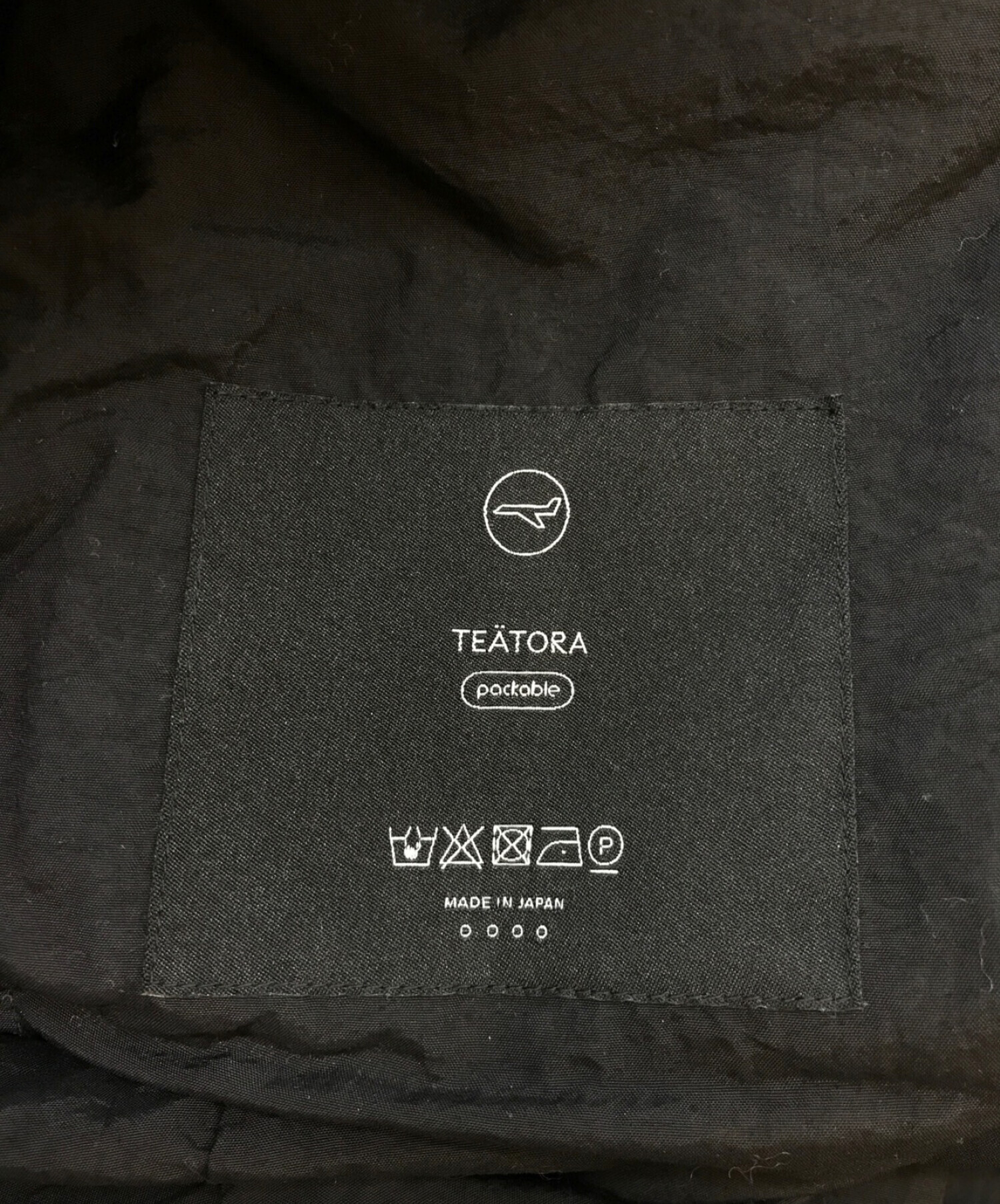 TEATORA テアトラ ジャケット 4(XL位) 黒