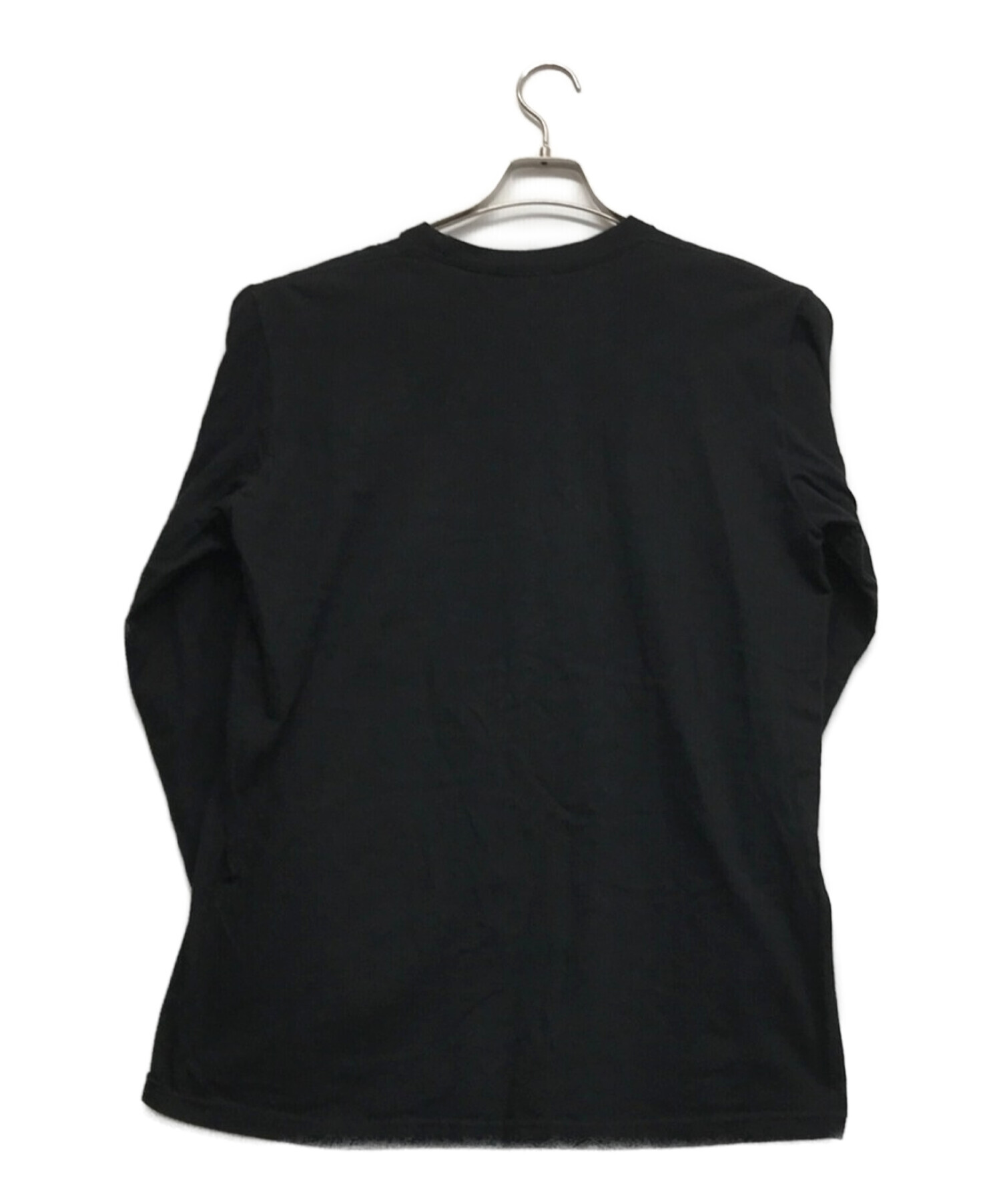 Supreme×THRASHER (シュプリーム×スラッシャー) スラッシャーマルチロゴロングスリーブTシャツ ブラック サイズ:M