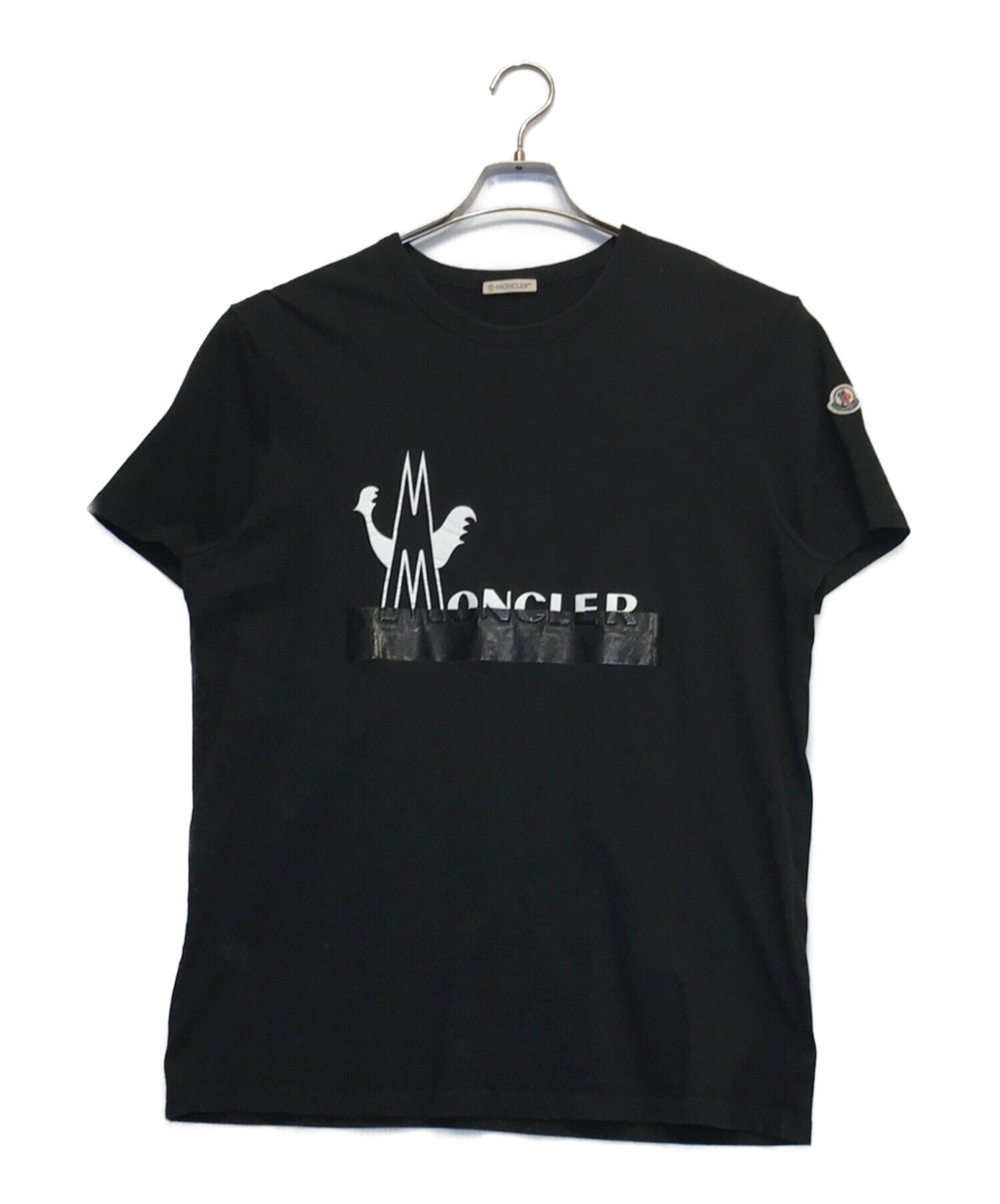 MONCLER (モンクレール) MAGLIA T-SHIRT ブラック サイズ:LL