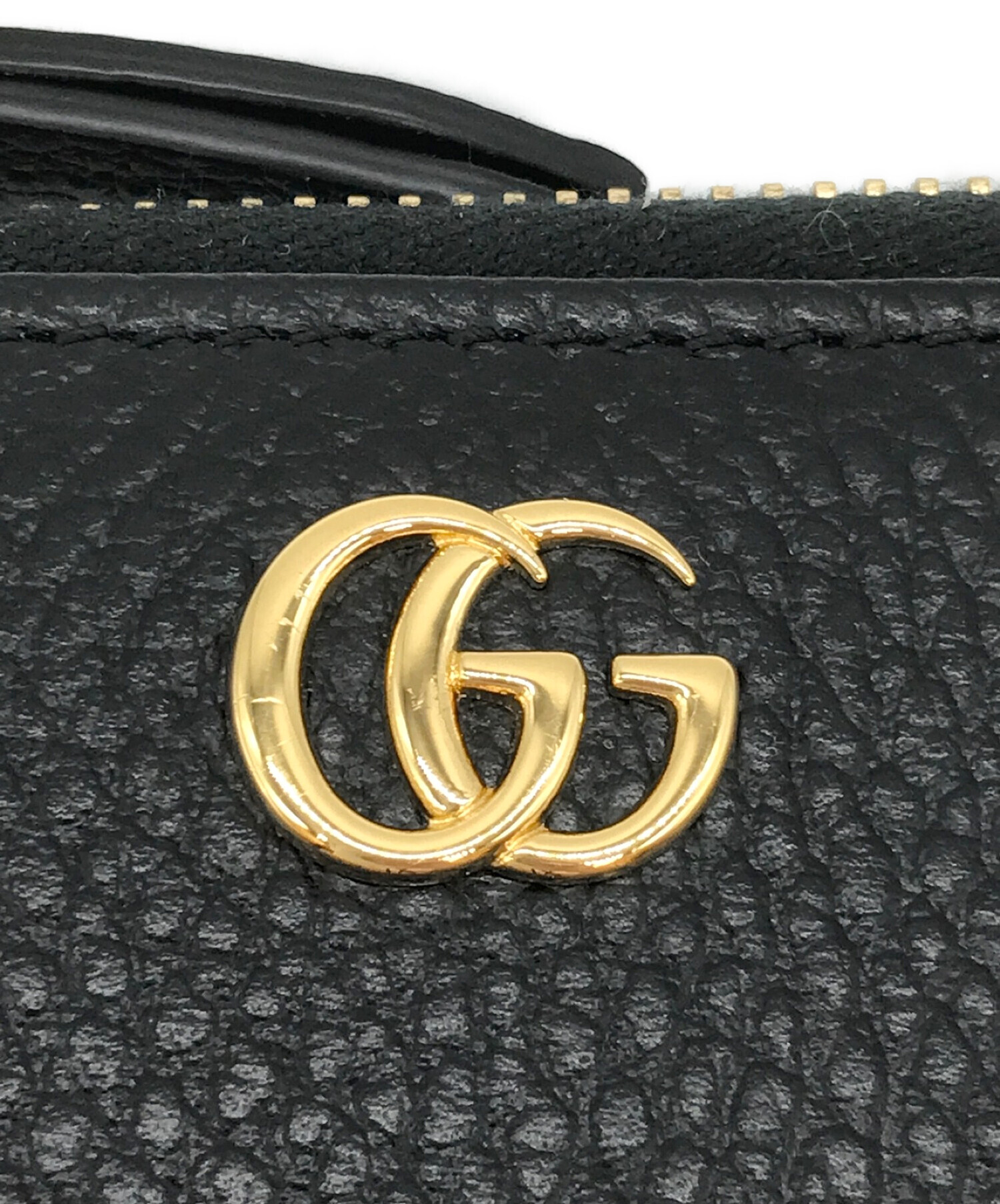 中古・古着通販】GUCCI (グッチ) GGマーモント ジップアラウンド