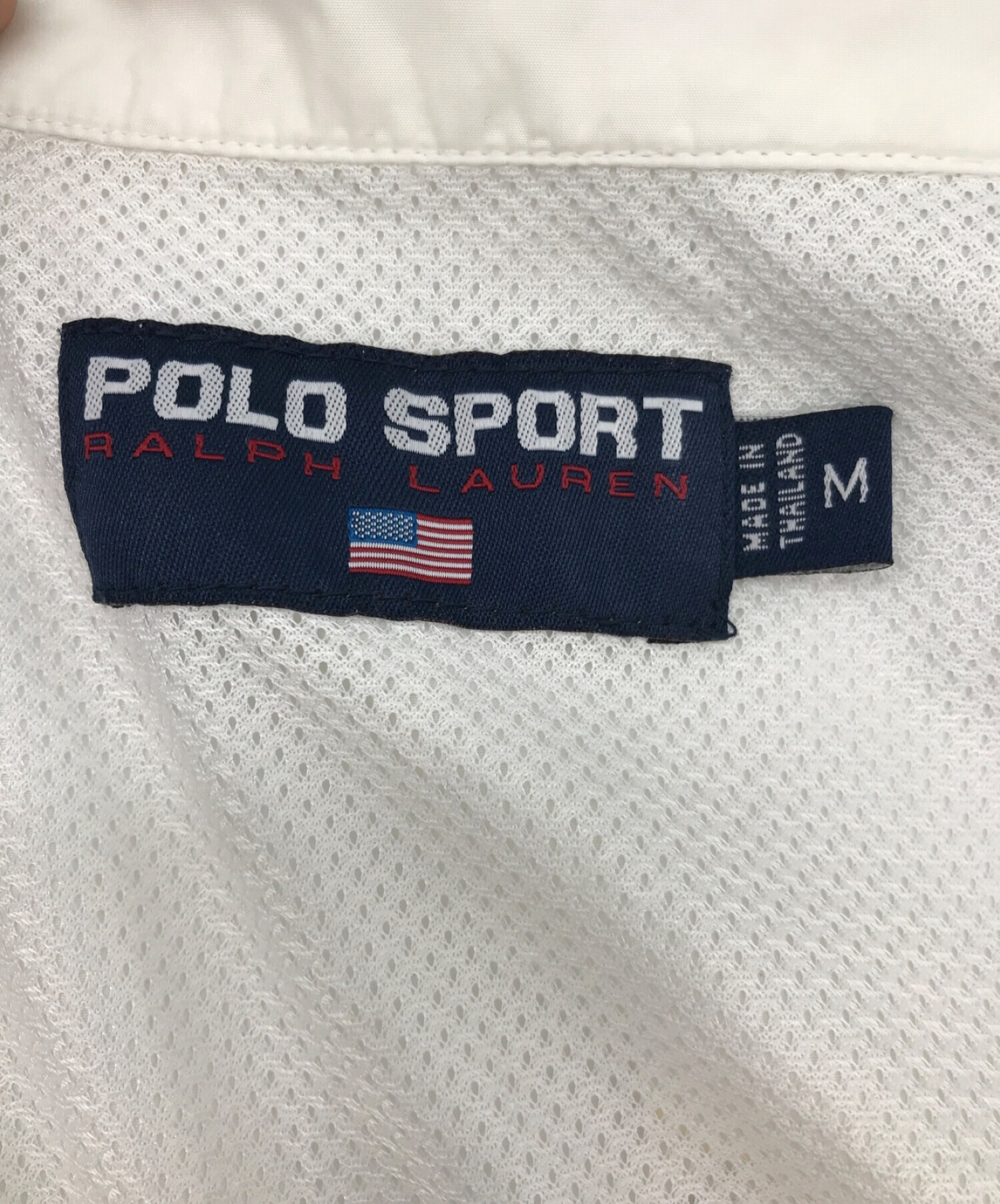 POLO SPORT (ポロスポーツ) ナイロンジャケット ホワイト サイズ:M