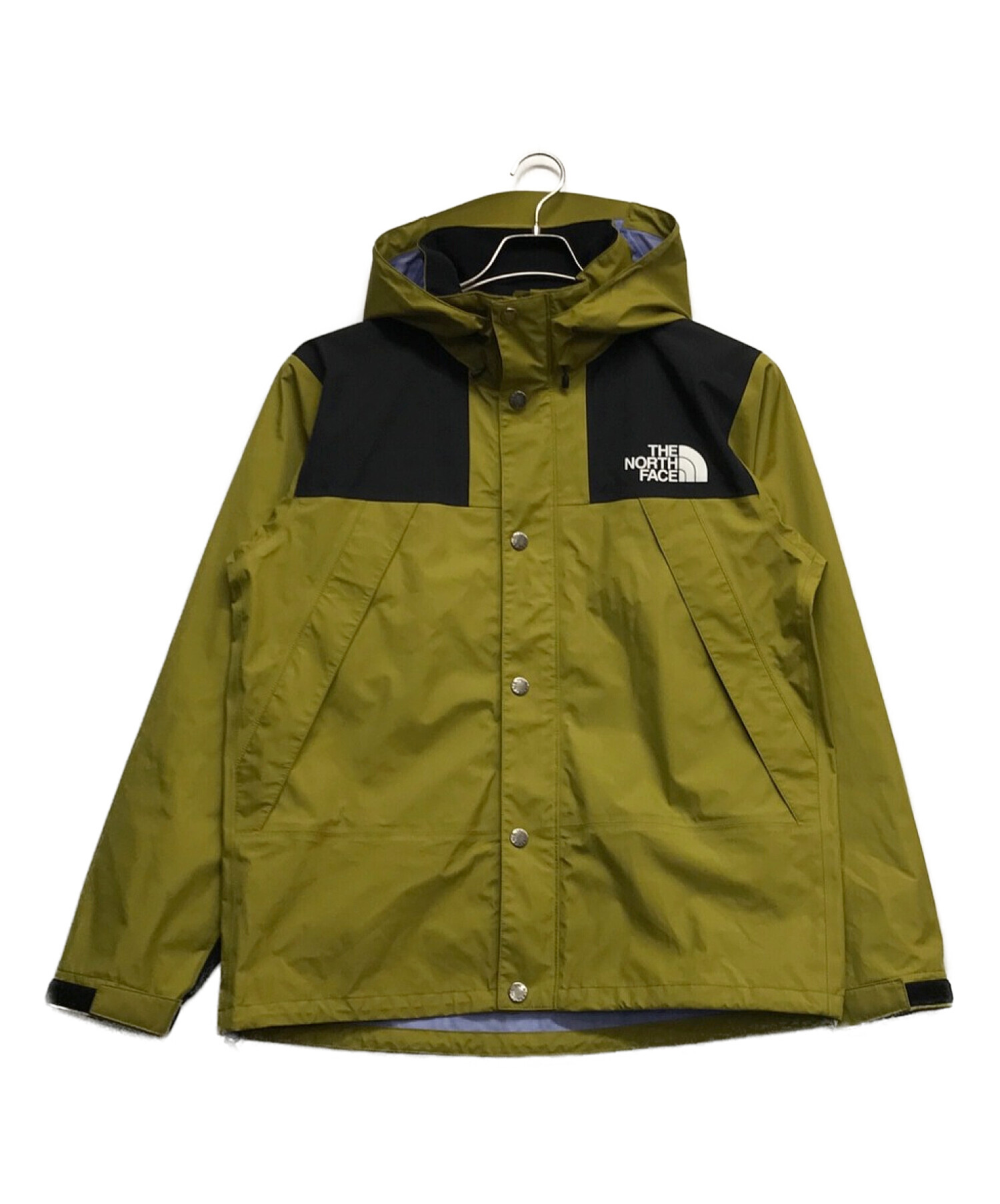 THE NORTH FACE (ザ ノース フェイス) マウンテンレインテックスジャケット イエロー サイズ:M